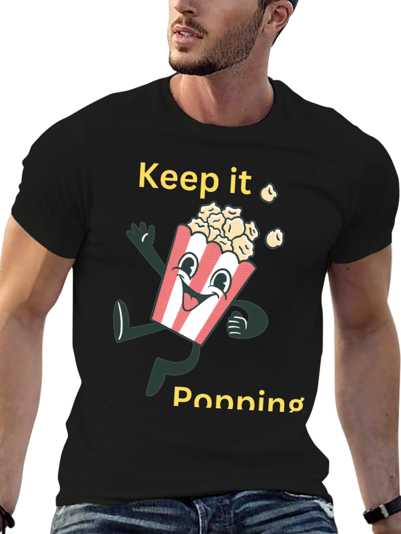 Keep it Popping T-Shirt - Movie Night Tee