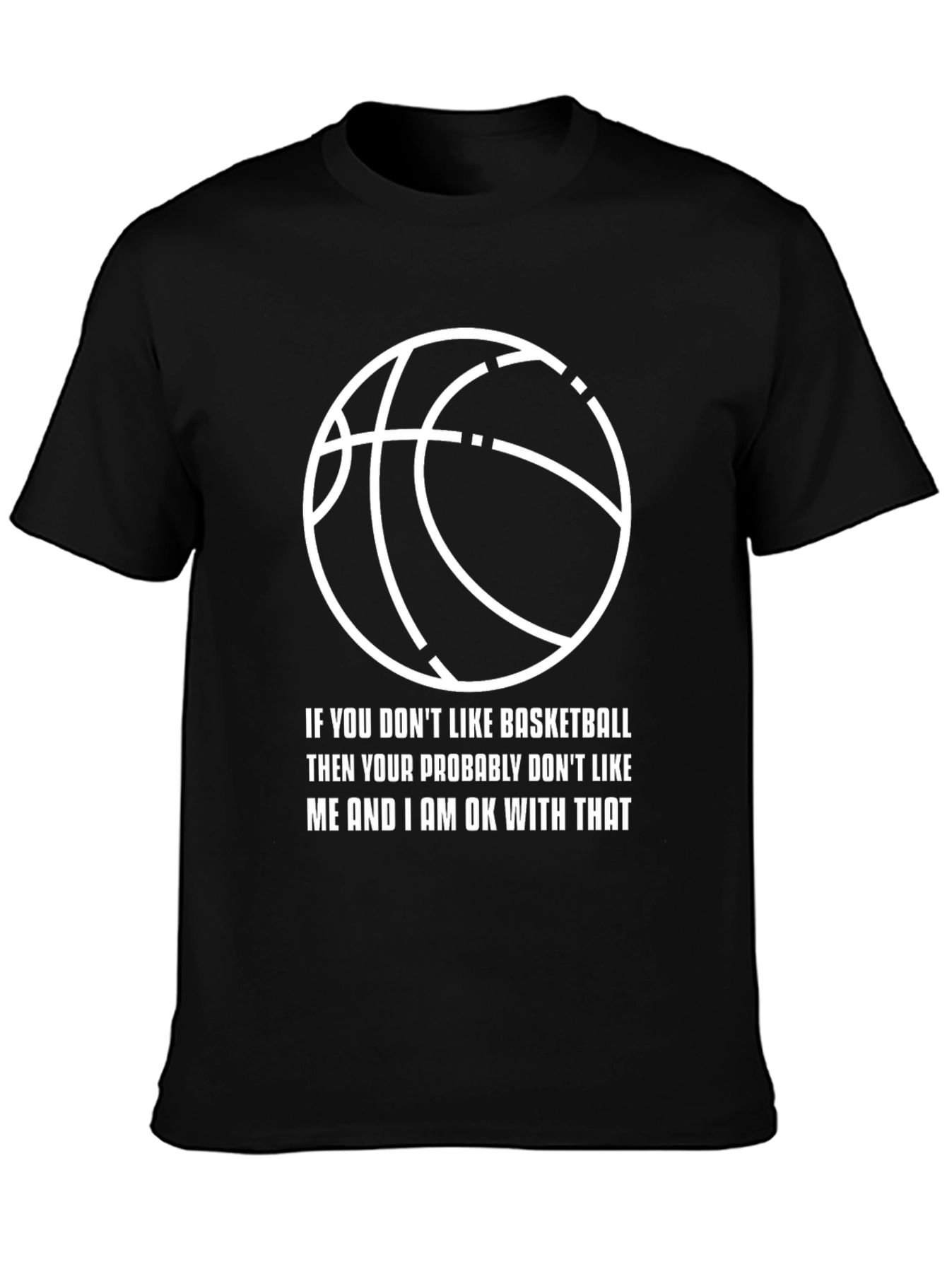 Basketball Fan Graphic T-Shirt