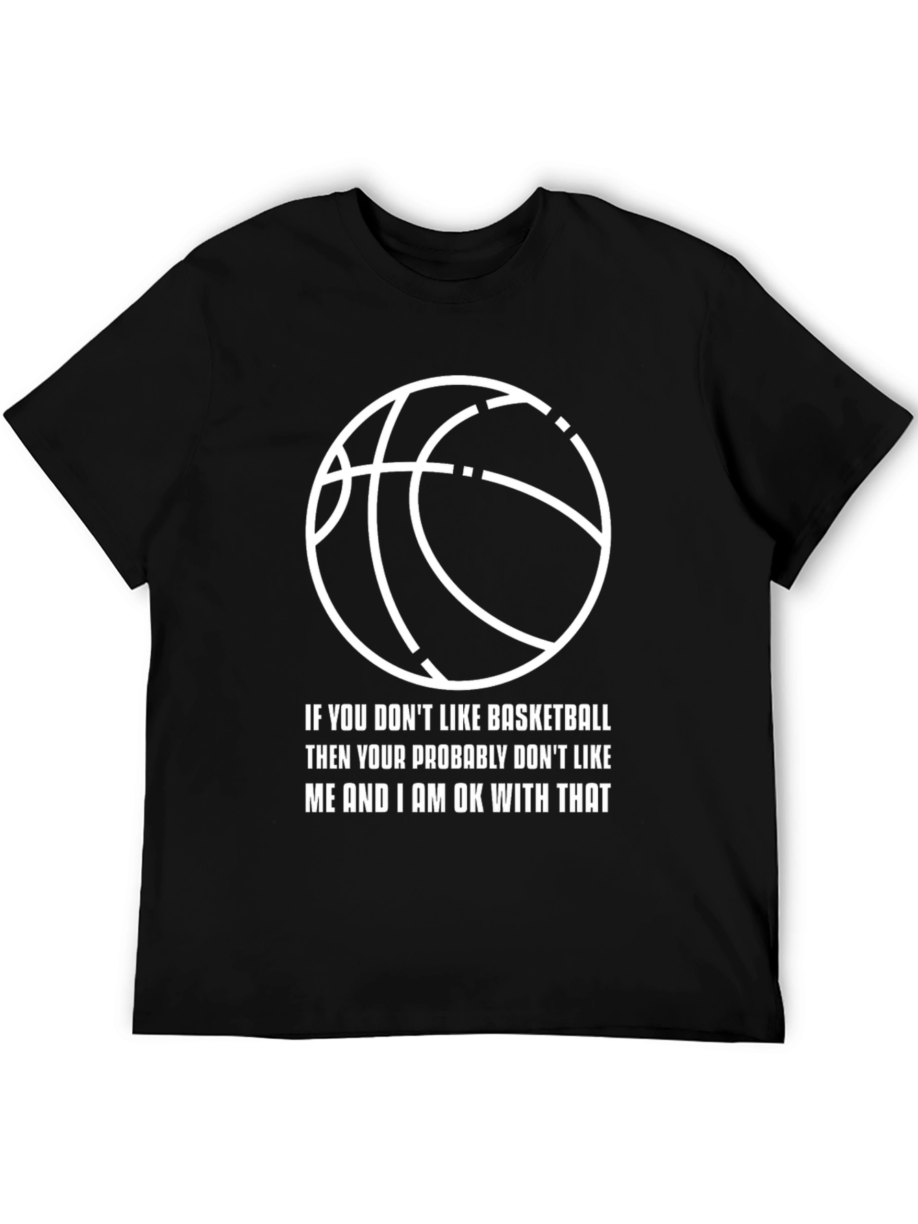 Basketball Fan Graphic T-Shirt