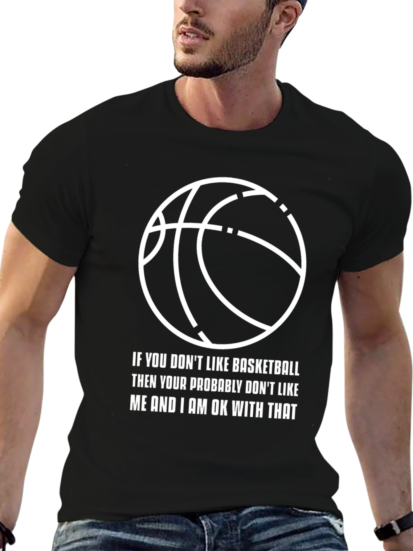 Basketball Fan Graphic T-Shirt