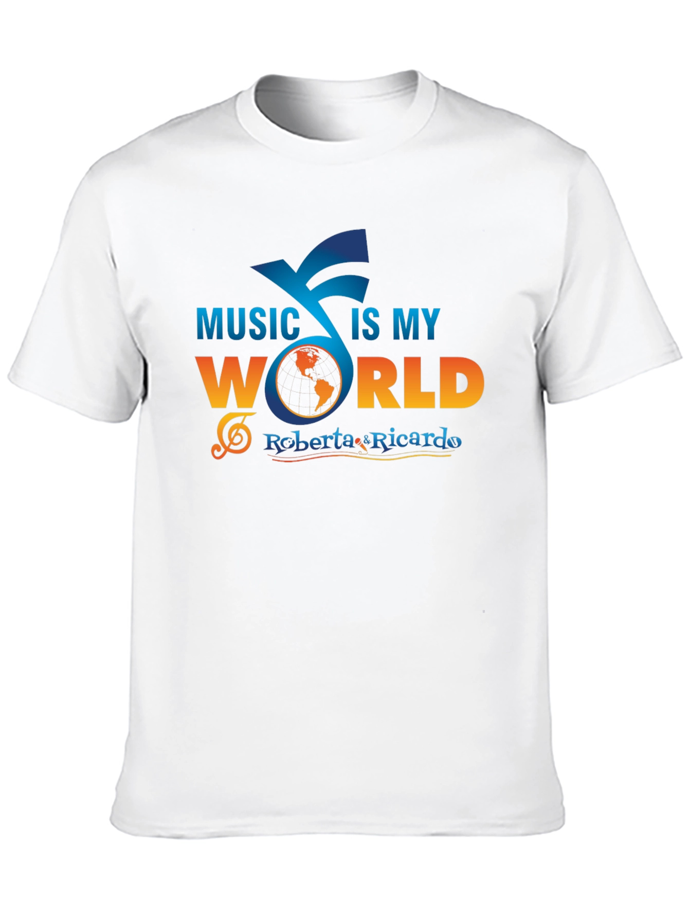 Music Is My World Graphic Tee