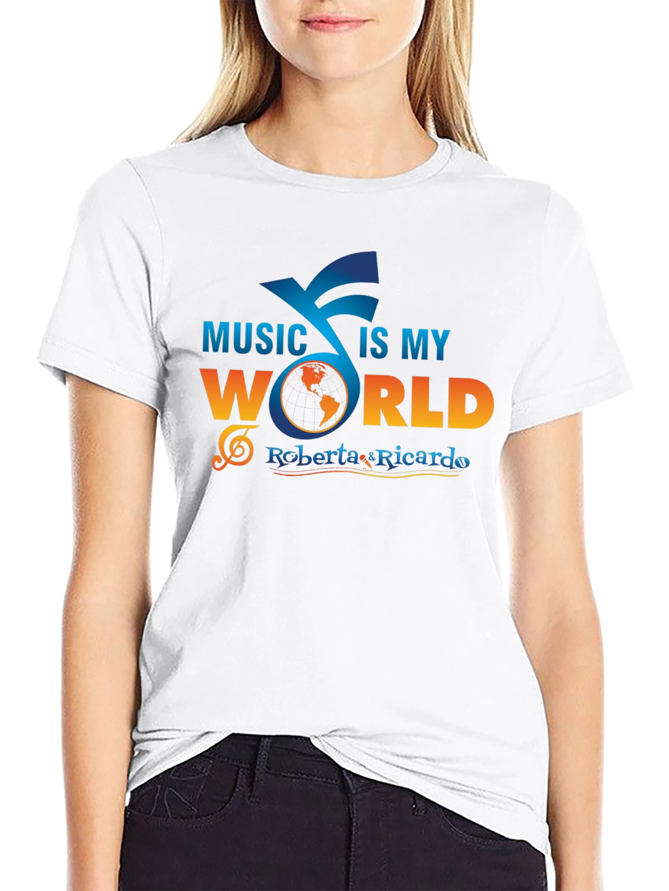 Music Is My World Graphic Tee