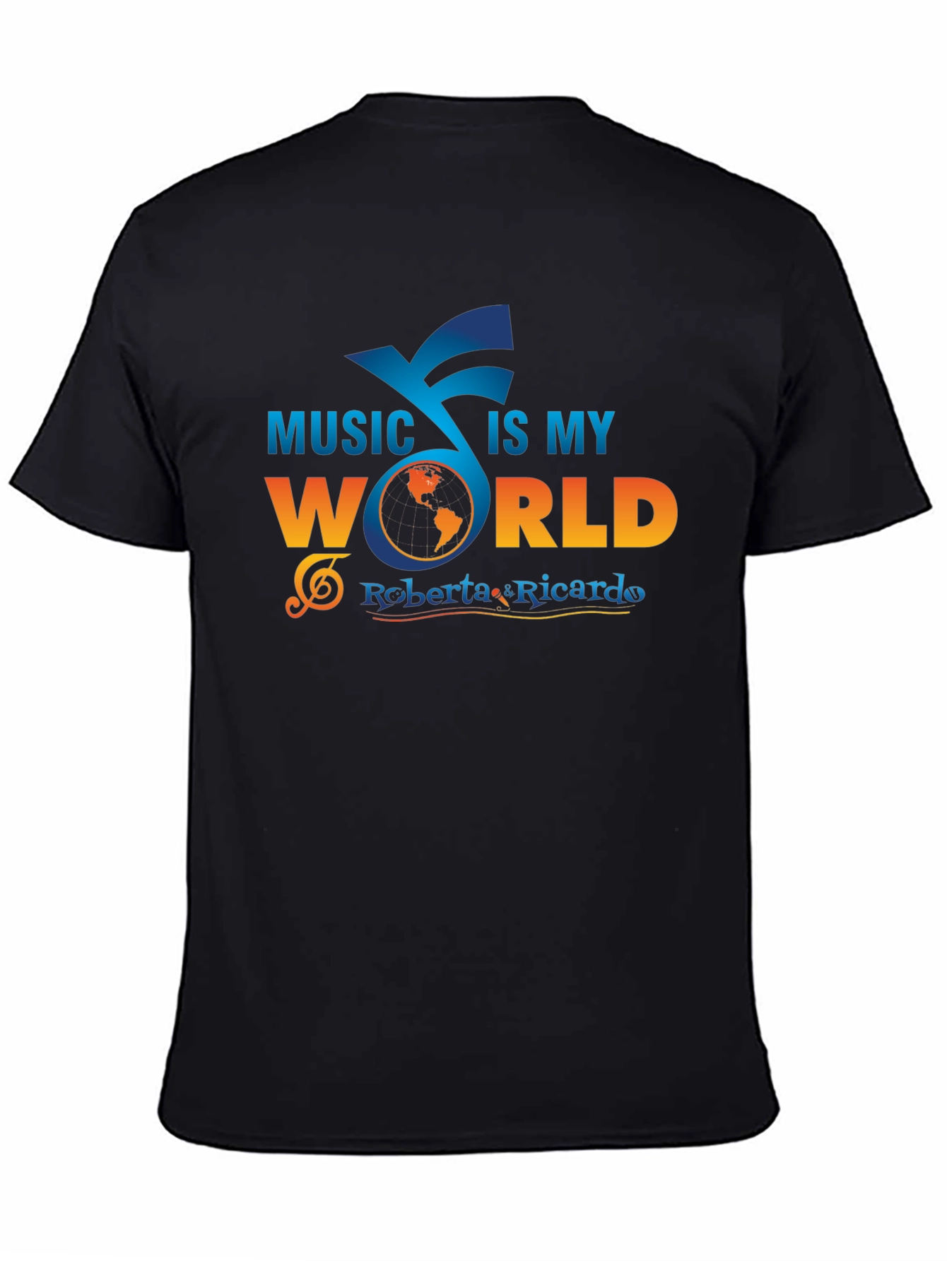 Music Is My World Graphic Tee