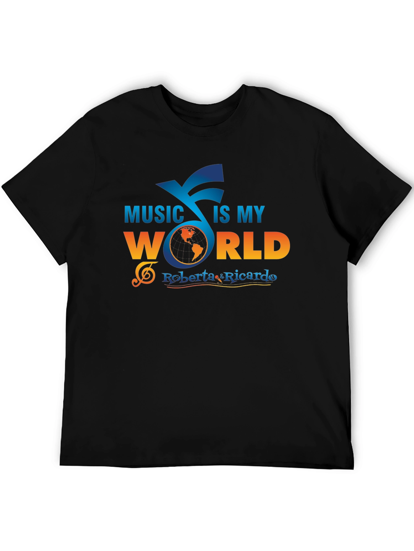 Music Is My World Graphic Tee