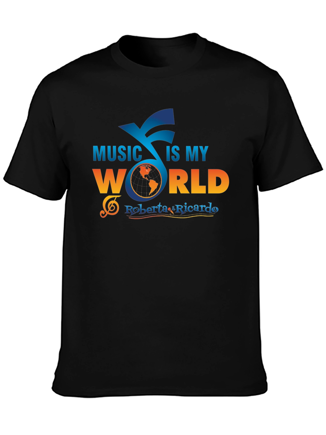 Music Is My World Graphic Tee