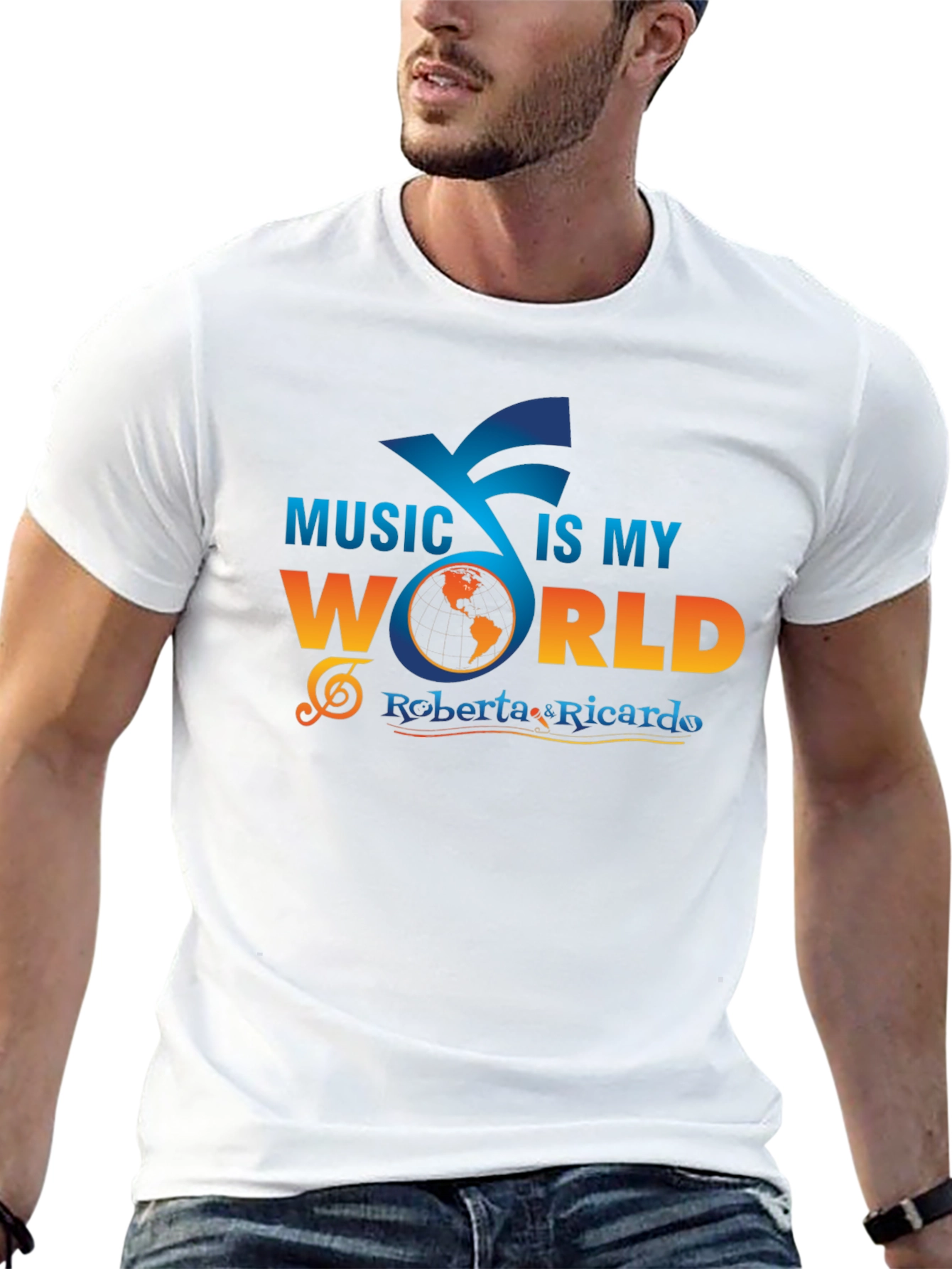 Music Is My World Graphic Tee