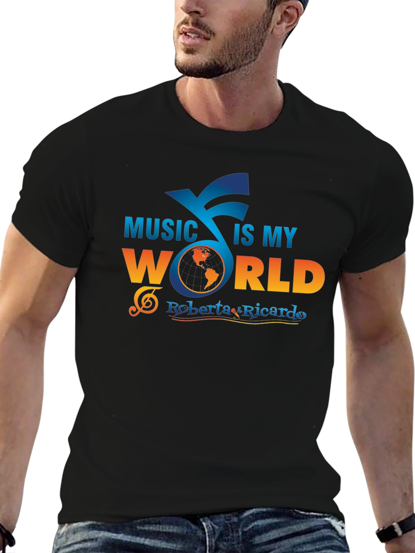 Music Is My World Graphic Tee