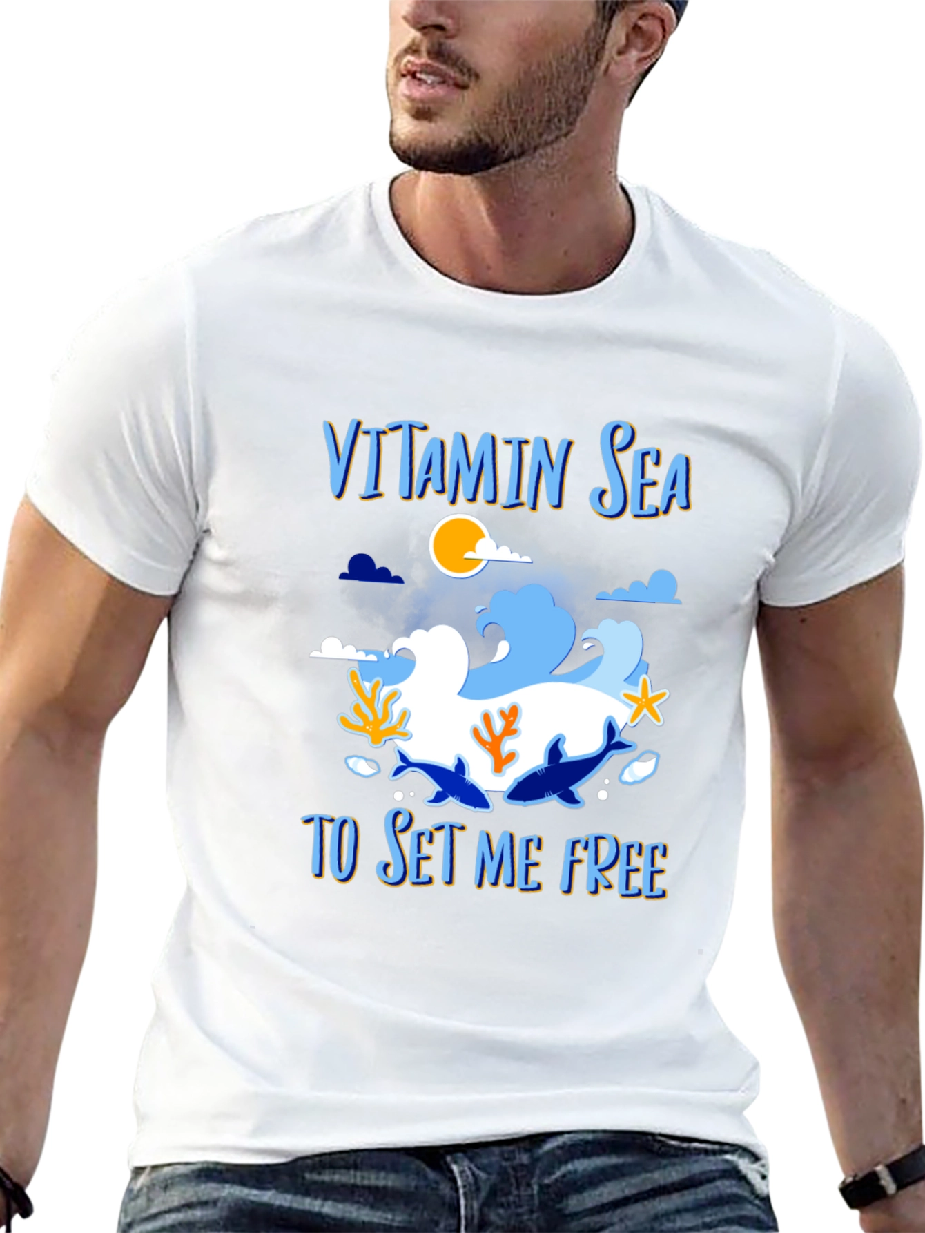 Vitamin Sea T-Shirt - Ocean Lover Tee
