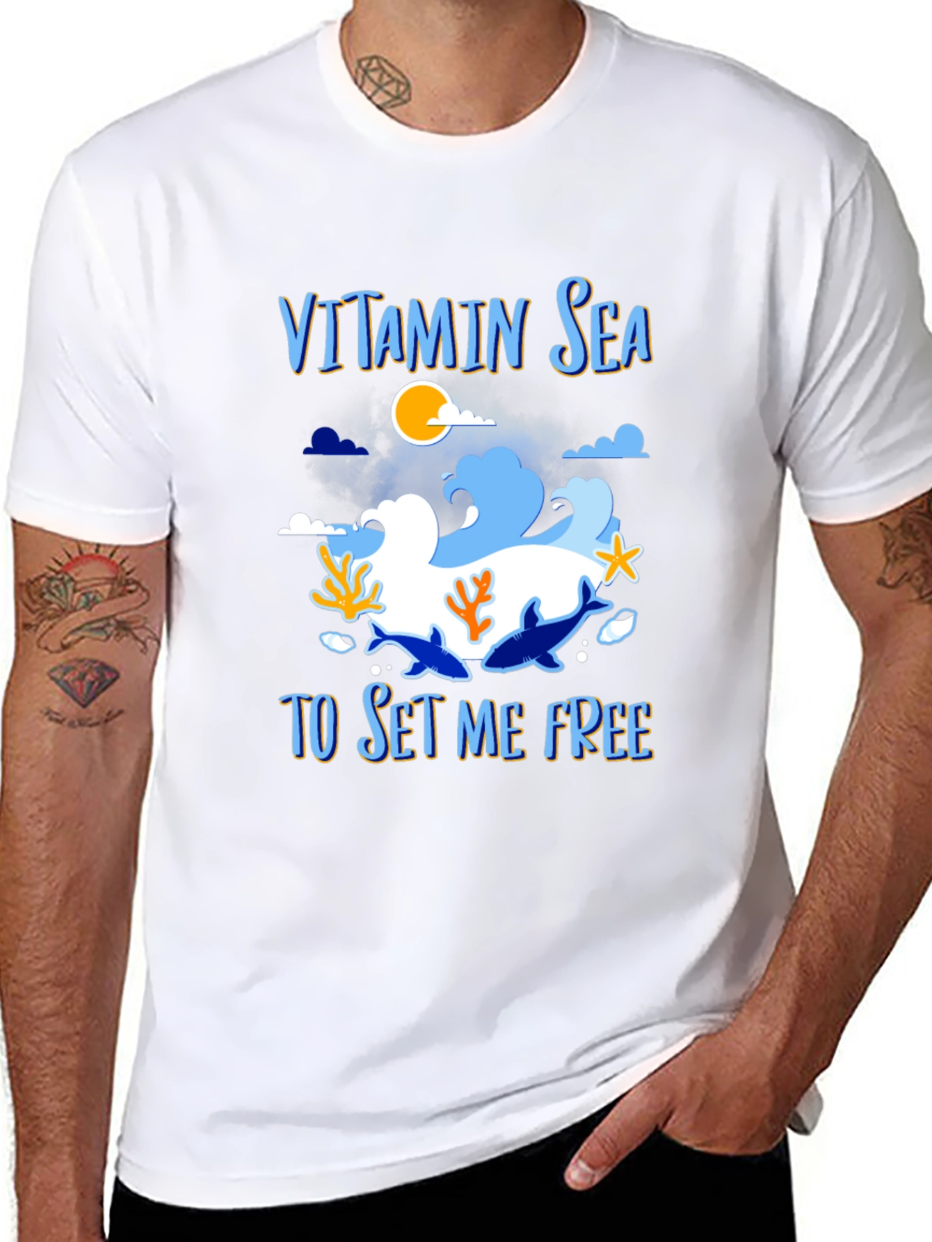 Vitamin Sea T-Shirt - Ocean Lover Tee