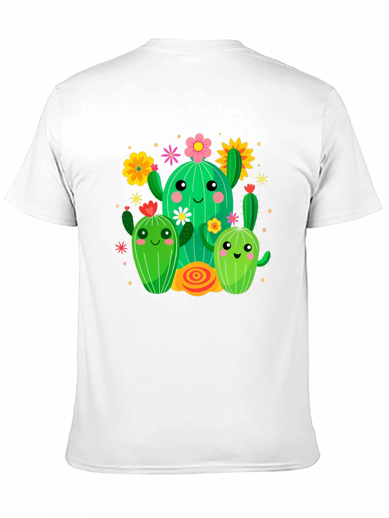 Cute Cactus Crew Graphic Tee - Fun & Stylish