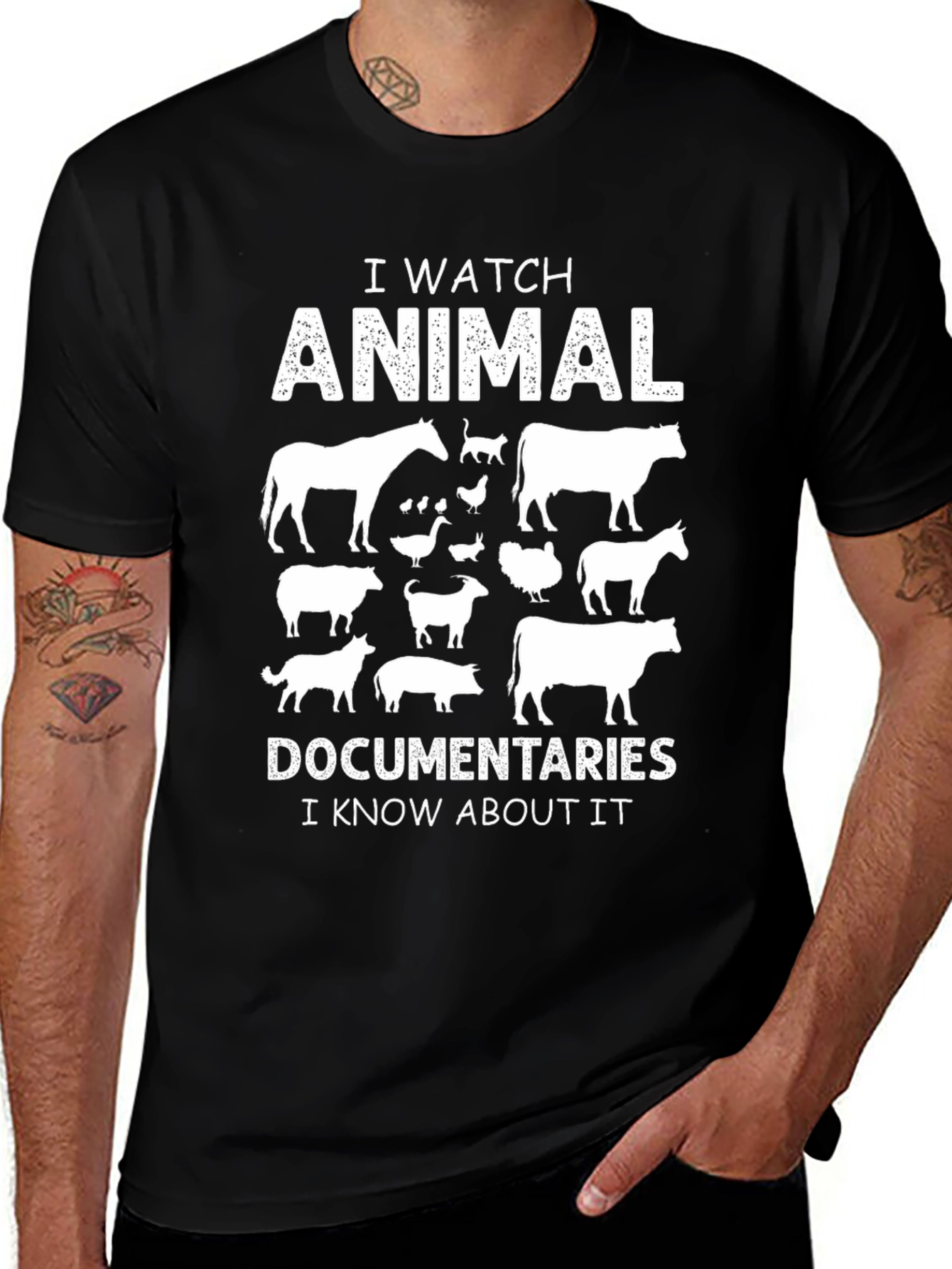 Animal Documentaries Graphic Tee