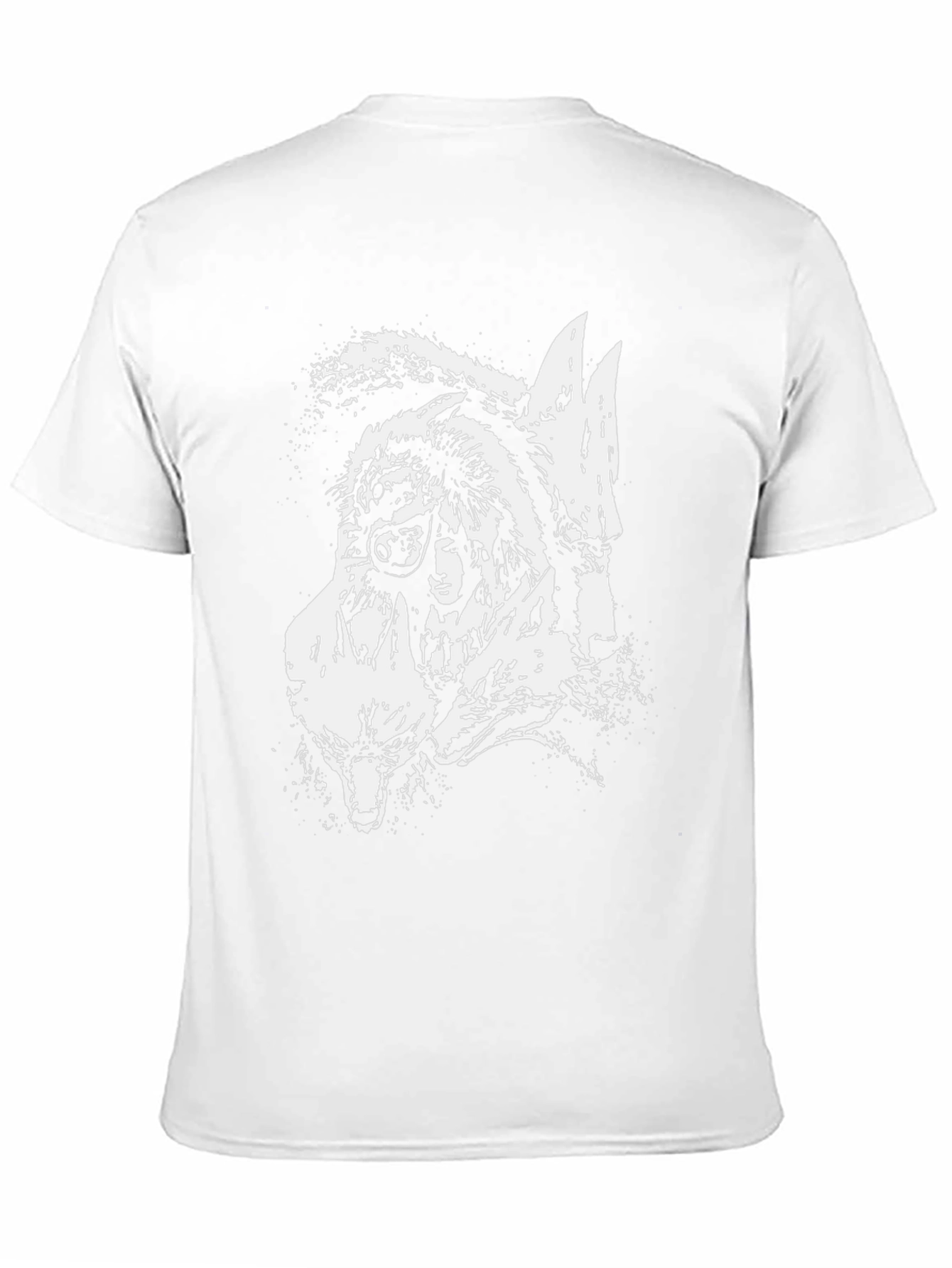 Wolfpack Graphic Print Black T-Shirt