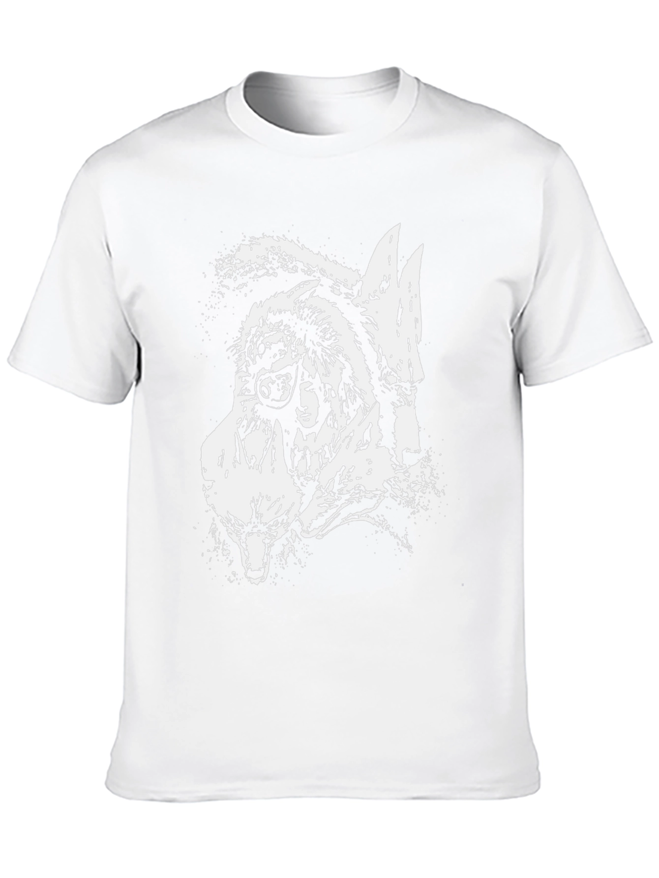 Wolfpack Graphic Print Black T-Shirt