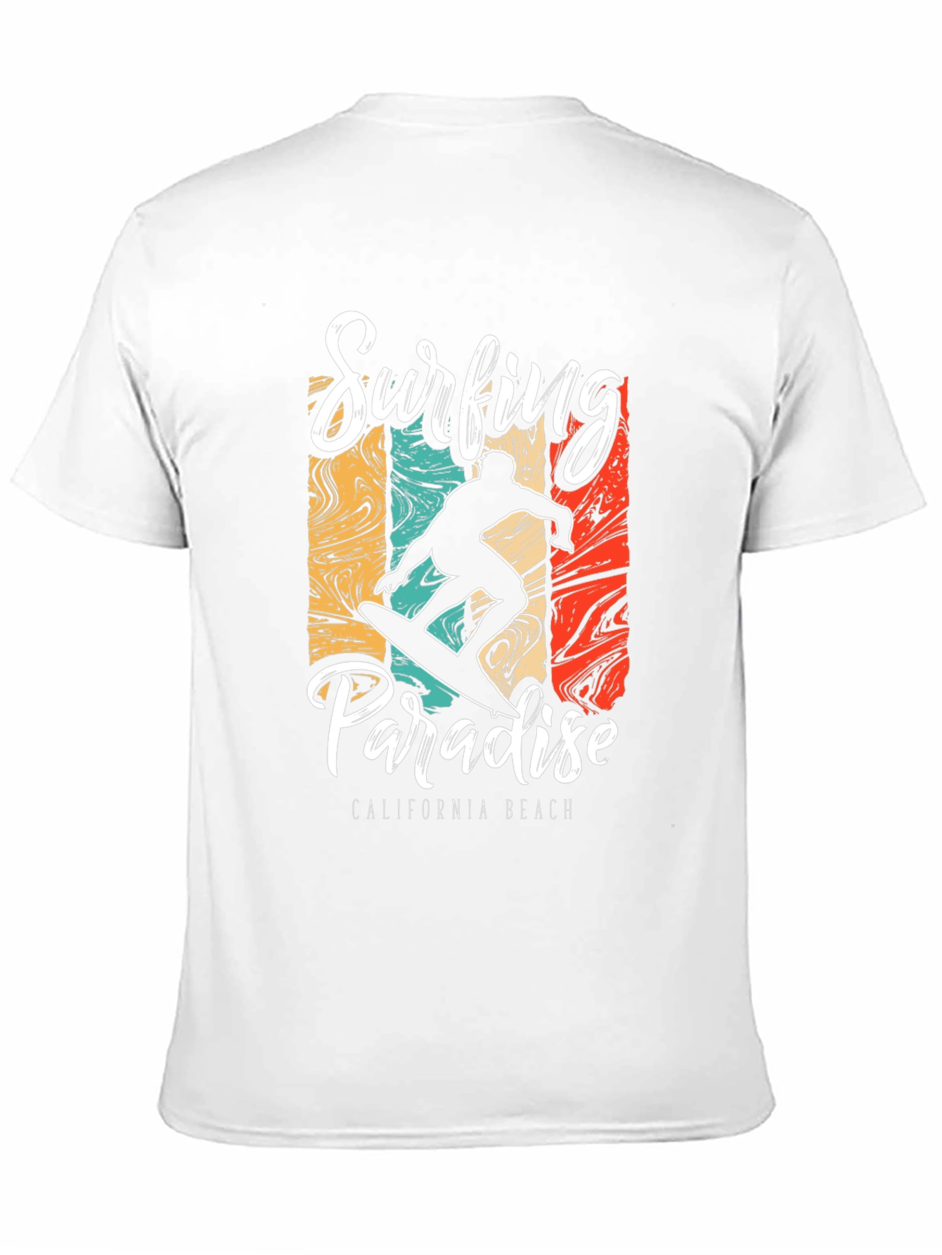 Surfing Paradise Graphic T-Shirt