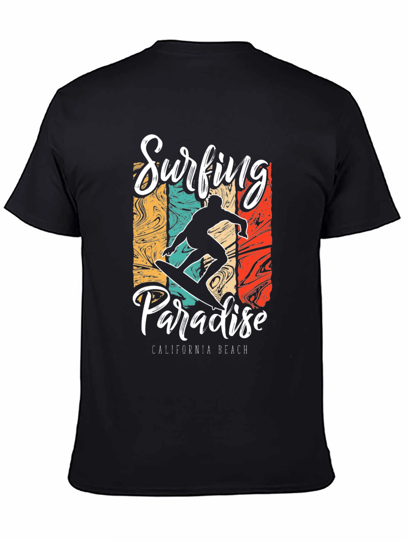 Surfing Paradise Graphic T-Shirt