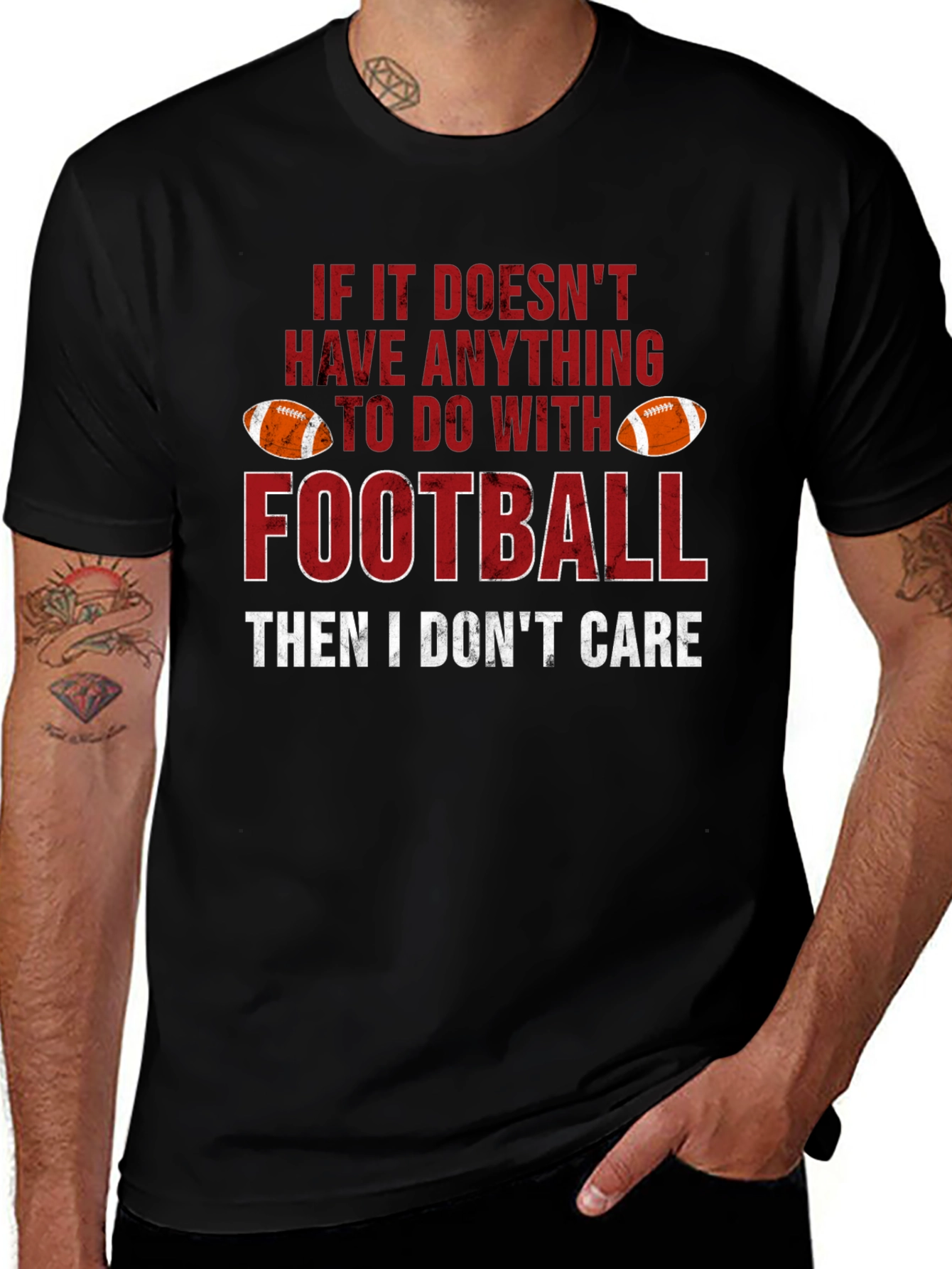 Football Fan Graphic Tee