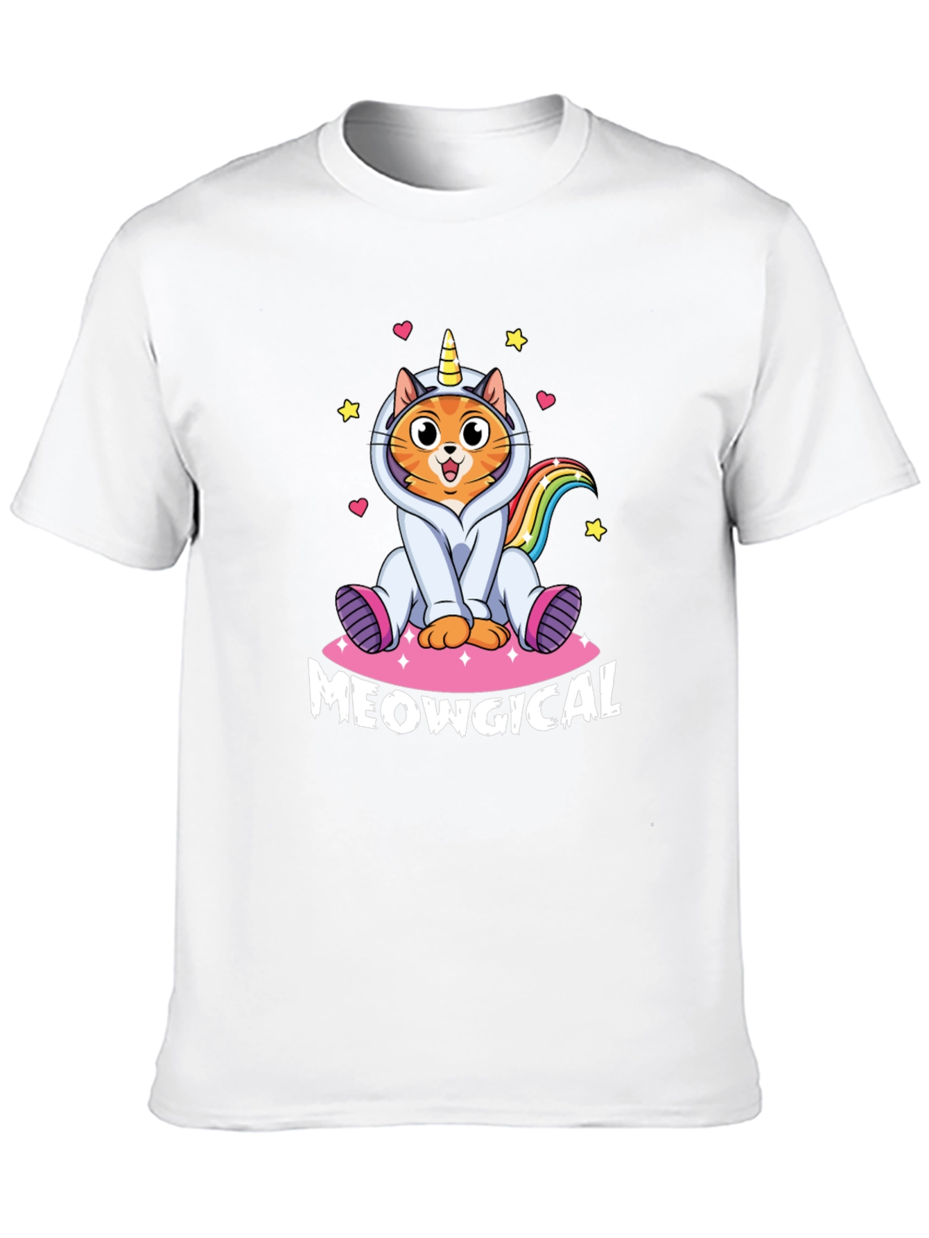 Meowgical Unicorn Cat T-Shirt