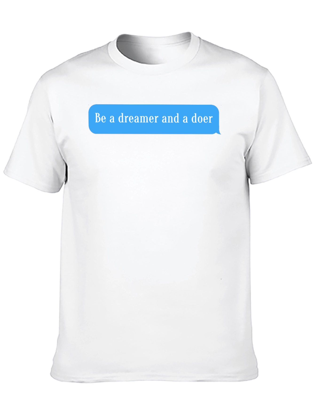 Dreamer & Doer Black Graphic Tee - Motivational T-Shirt