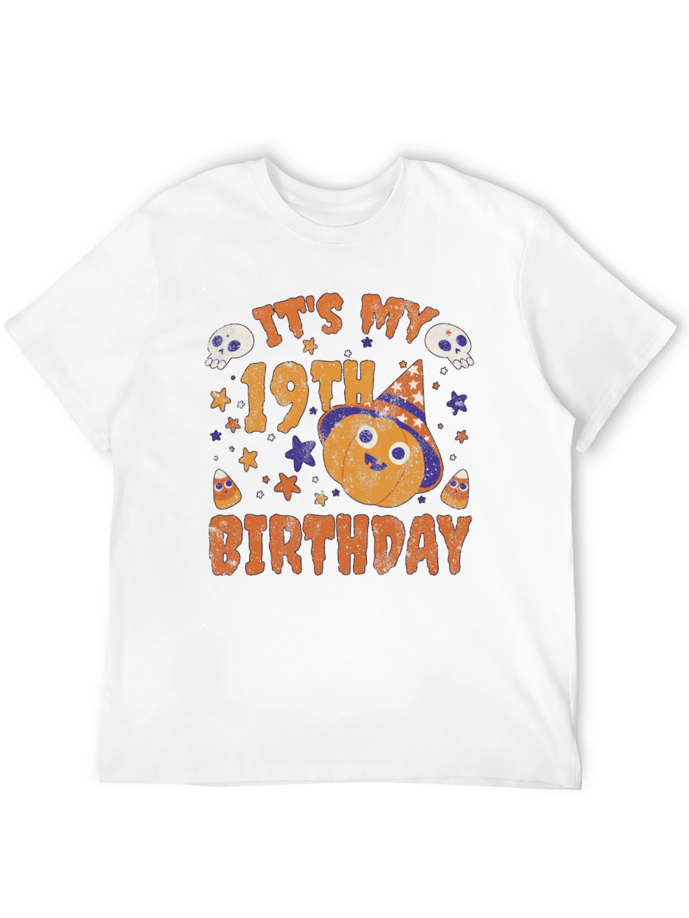 19th Birthday Halloween Shirt - Spooky Celebration Tee
