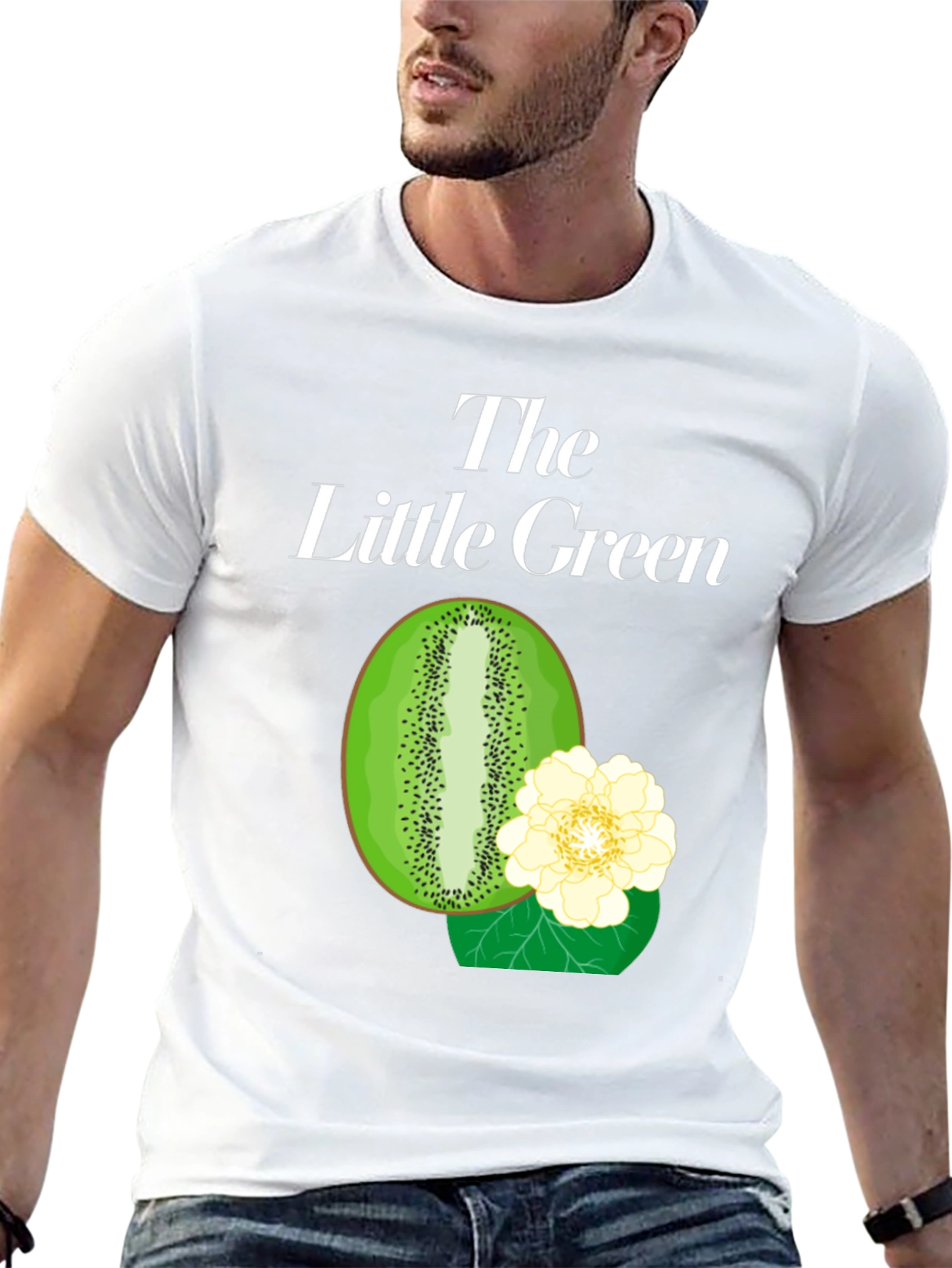 The Little Green T-Shirt Kiwi Fruit Design