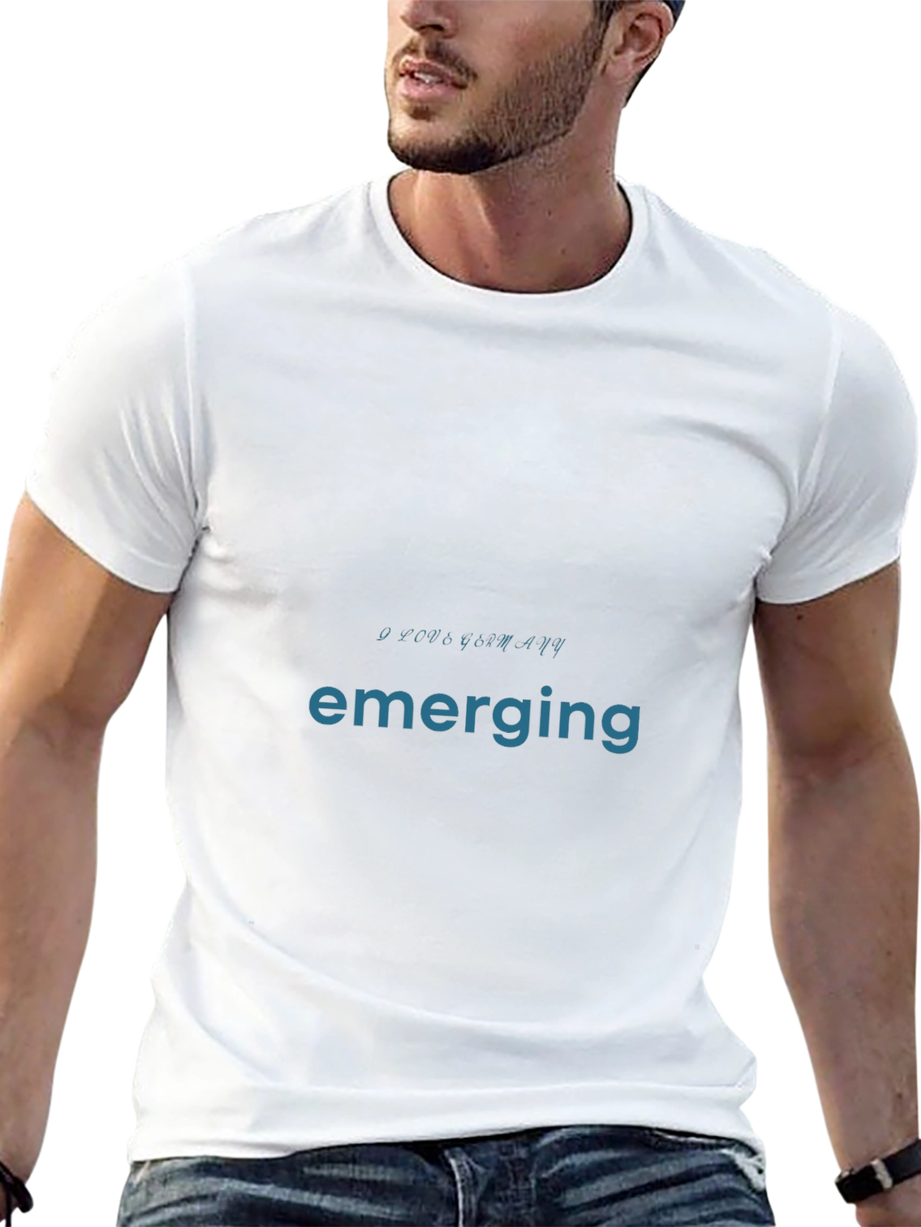 Emerging Graphic Black T-Shirt