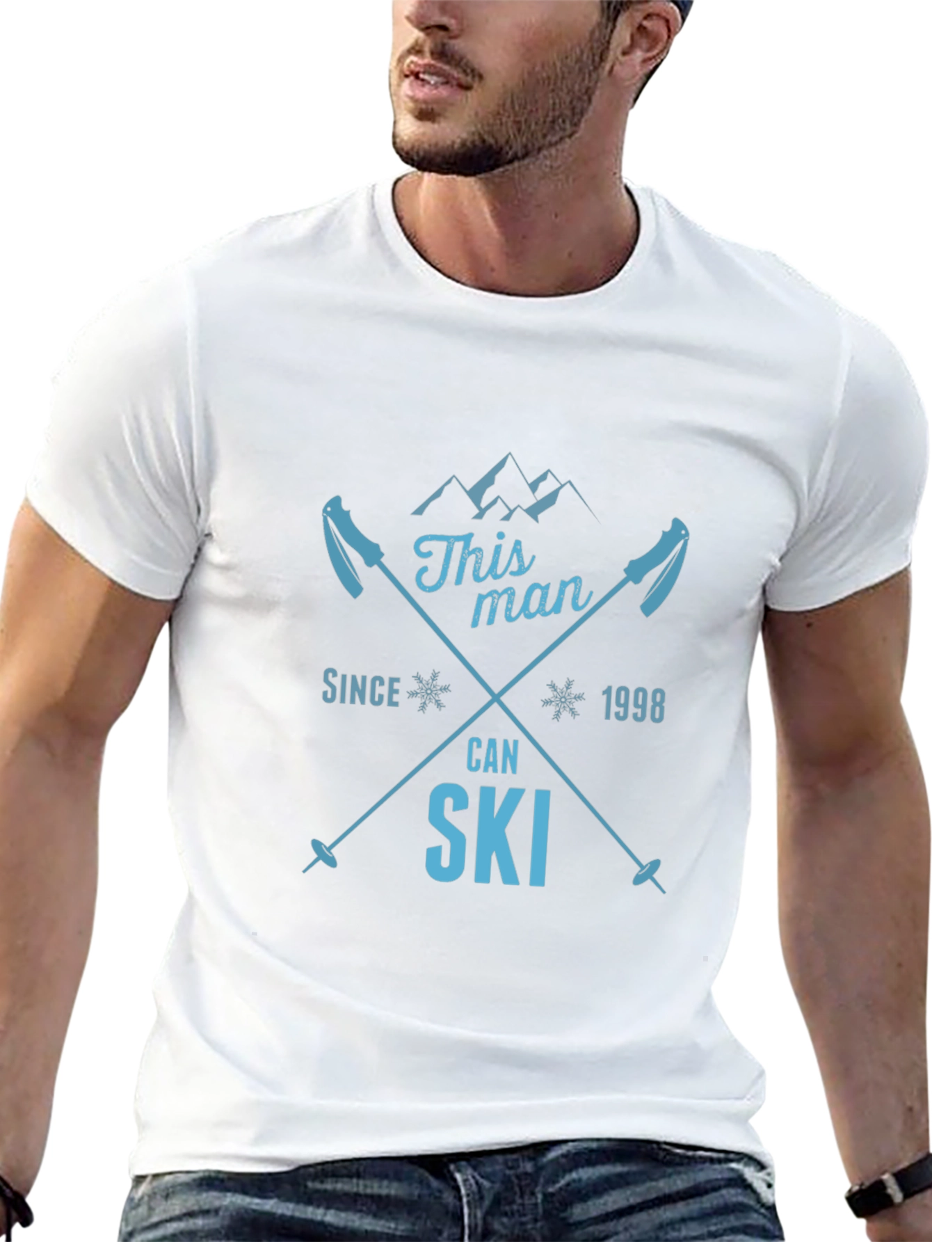 This Man Can Ski Since 1998 T-Shirt