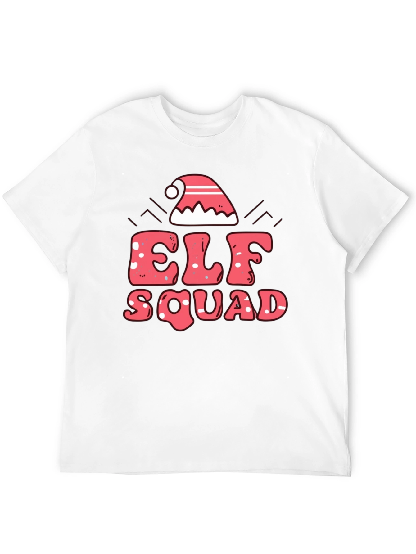 Elf Squad Christmas Graphic Tee