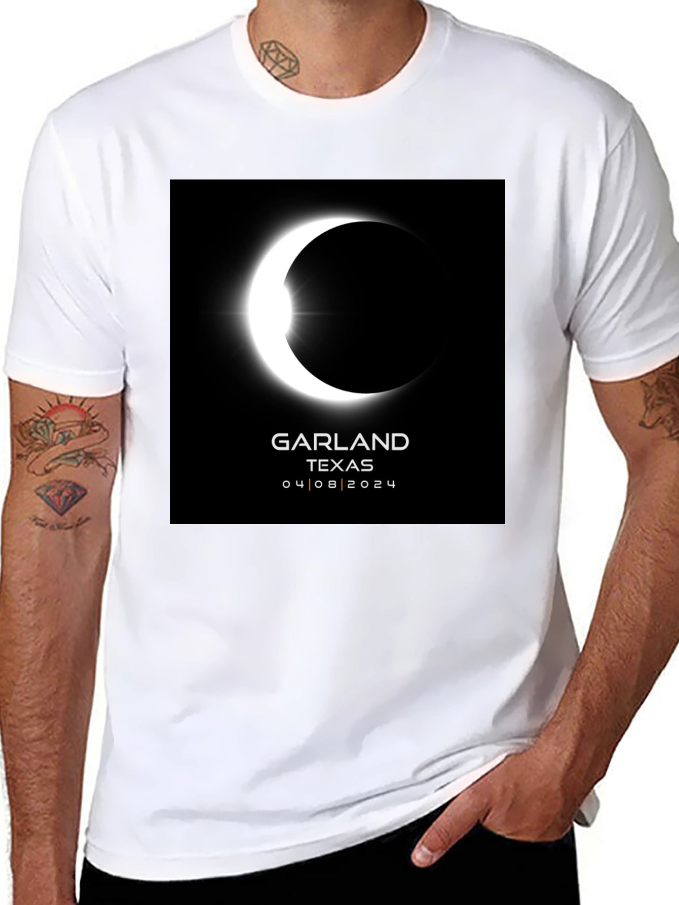 Garland Texas Eclipse 2024 T-Shirt