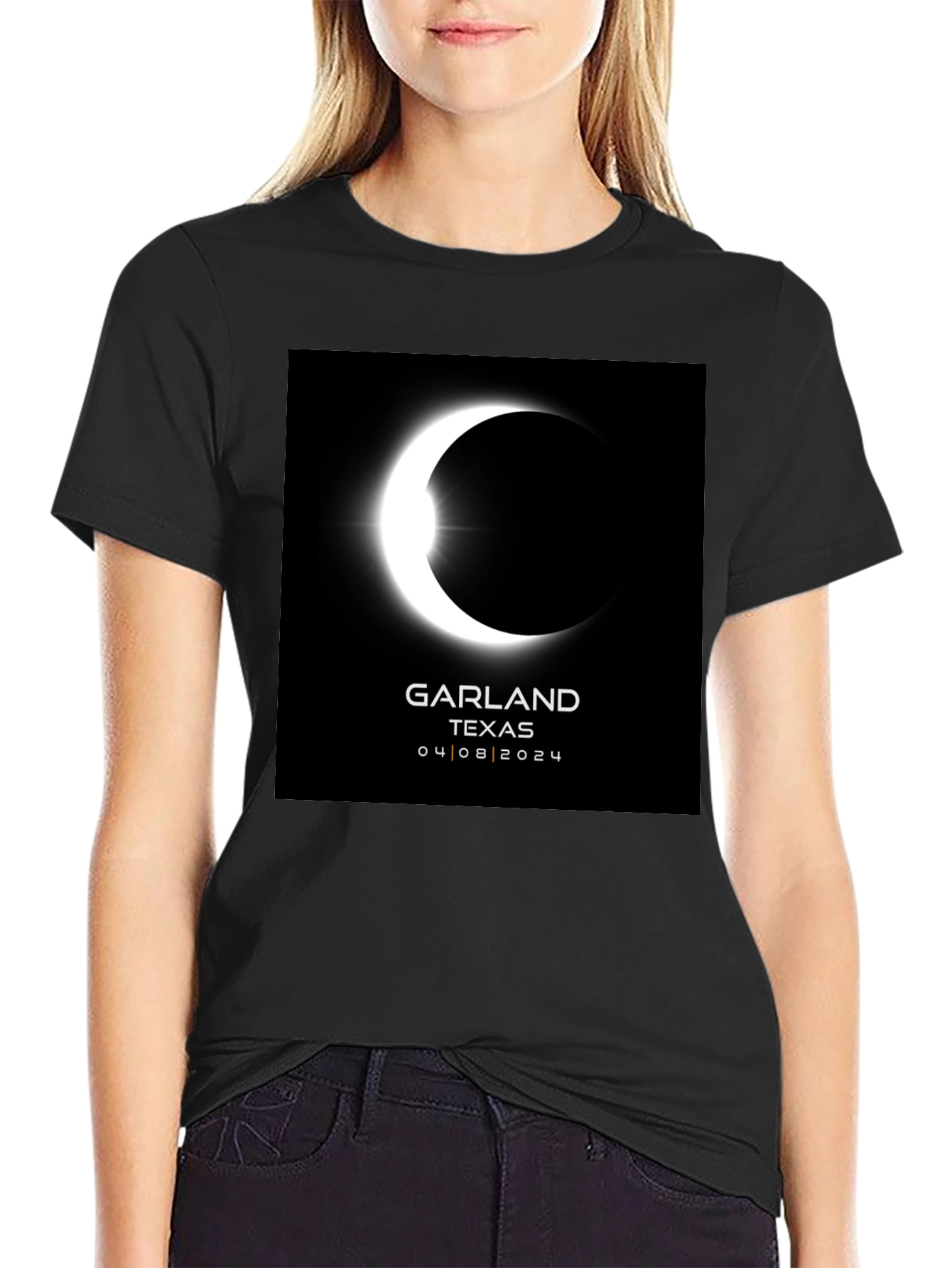 Garland Texas Eclipse 2024 T-Shirt