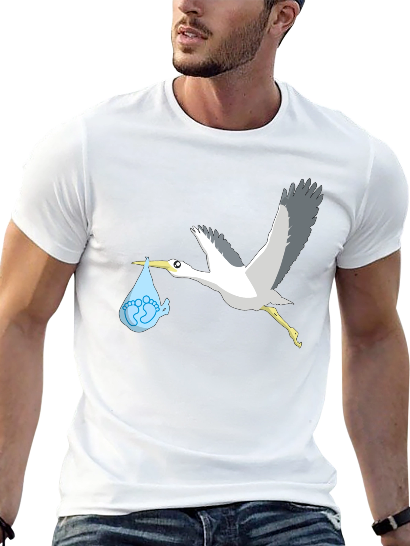 Stork Baby Delivery T-Shirt