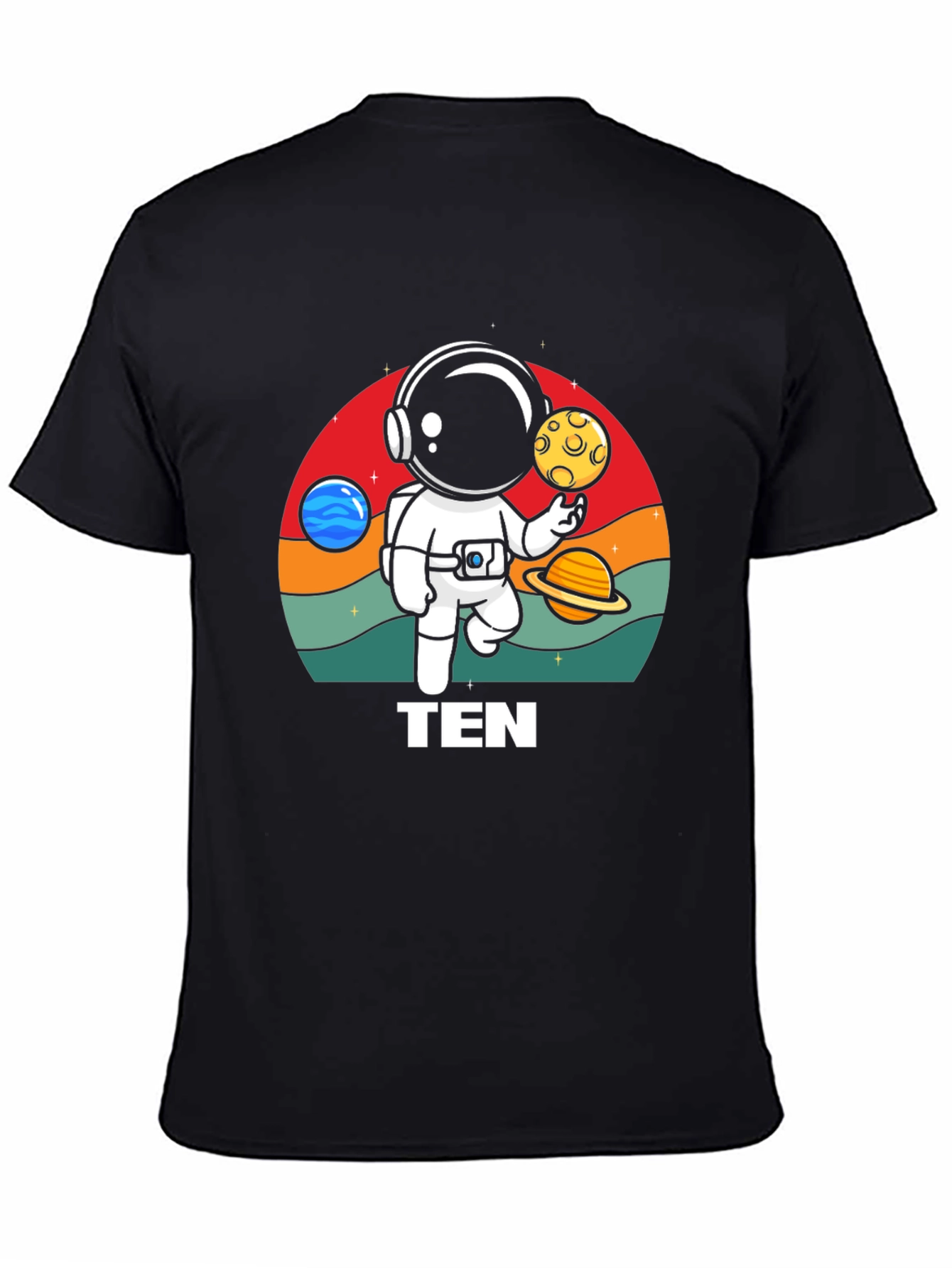 Astronaut Planet Ten T-Shirt