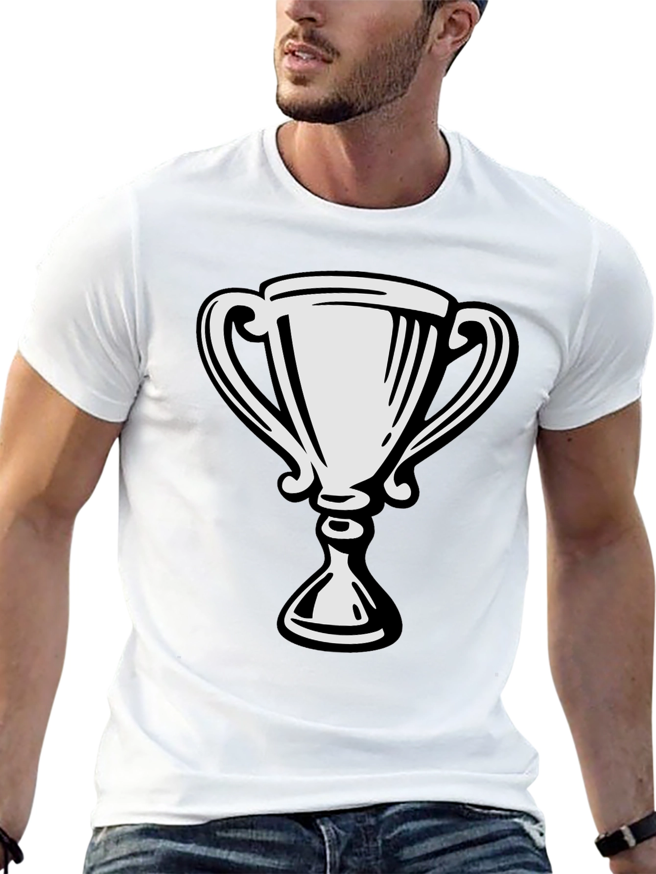 Trophy Graphic Black T-Shirt
