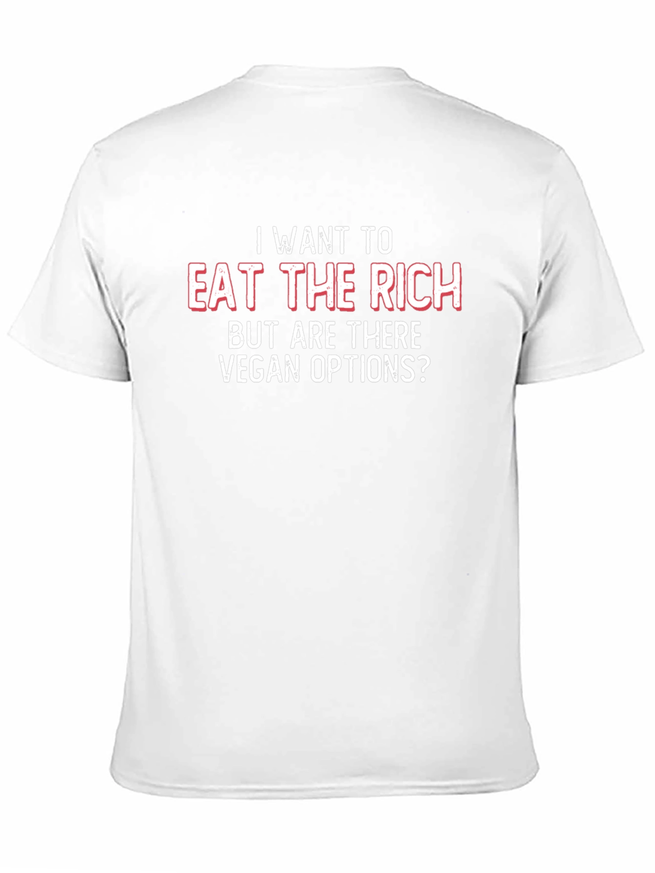 Eat the Rich Vegan Options Graphic Tee