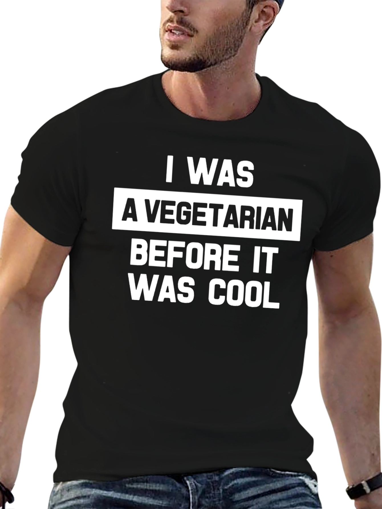 Vegetarian Before Cool T-Shirt