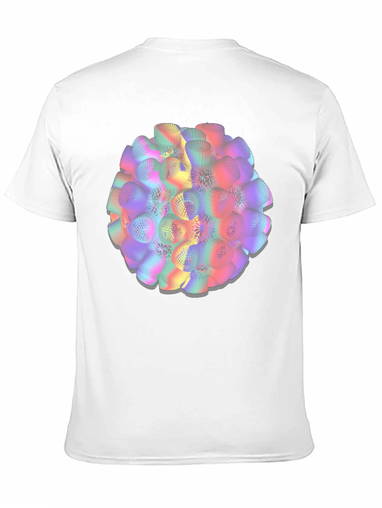Abstract Sphere Graphic Tee - Modern Art Shirt