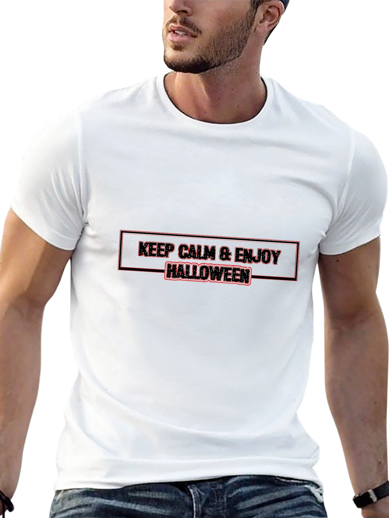 Keep Calm & Enjoy Halloween T-Shirt