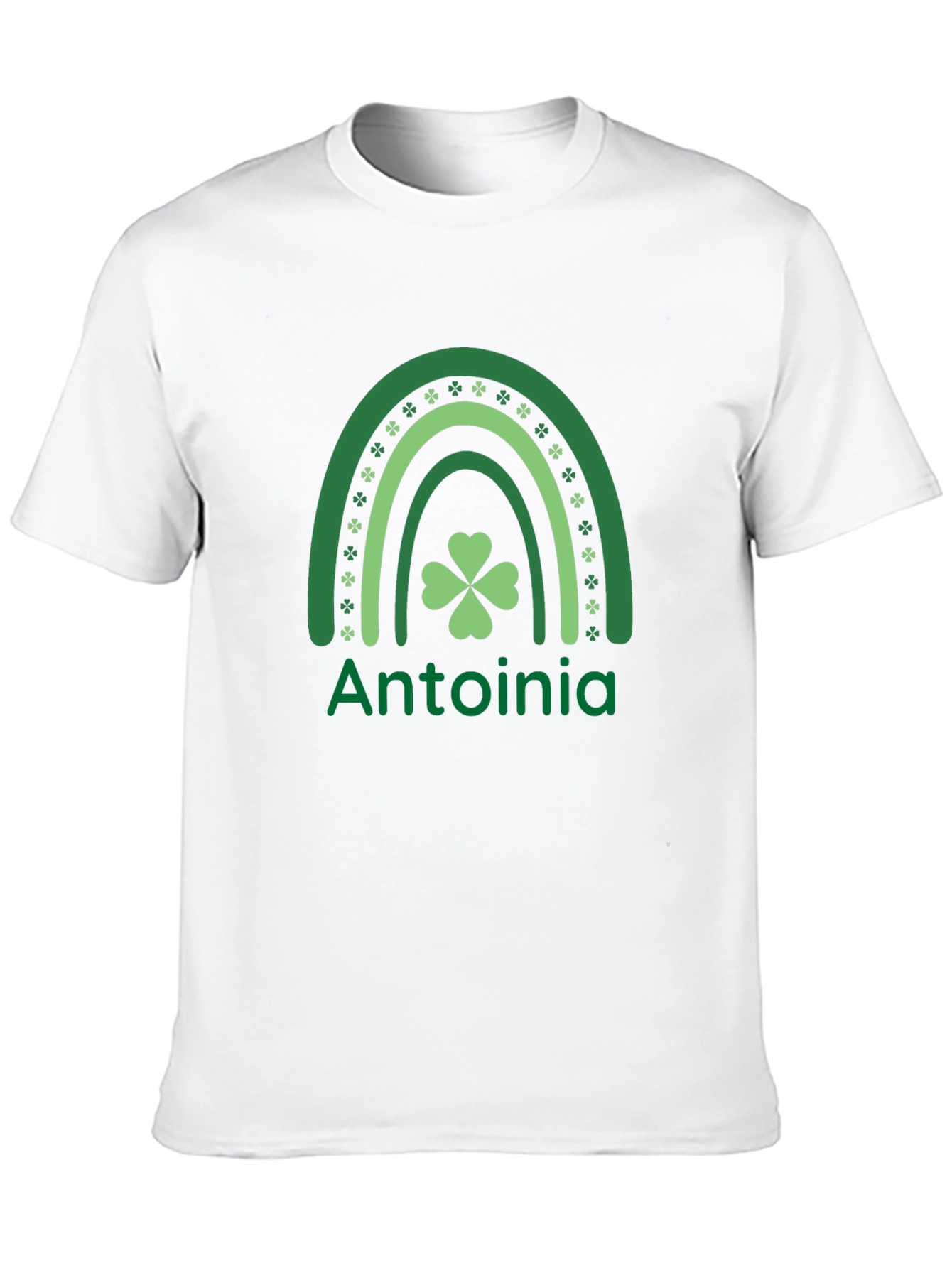 Antoinia St. Patricks Day Rainbow T-Shirt