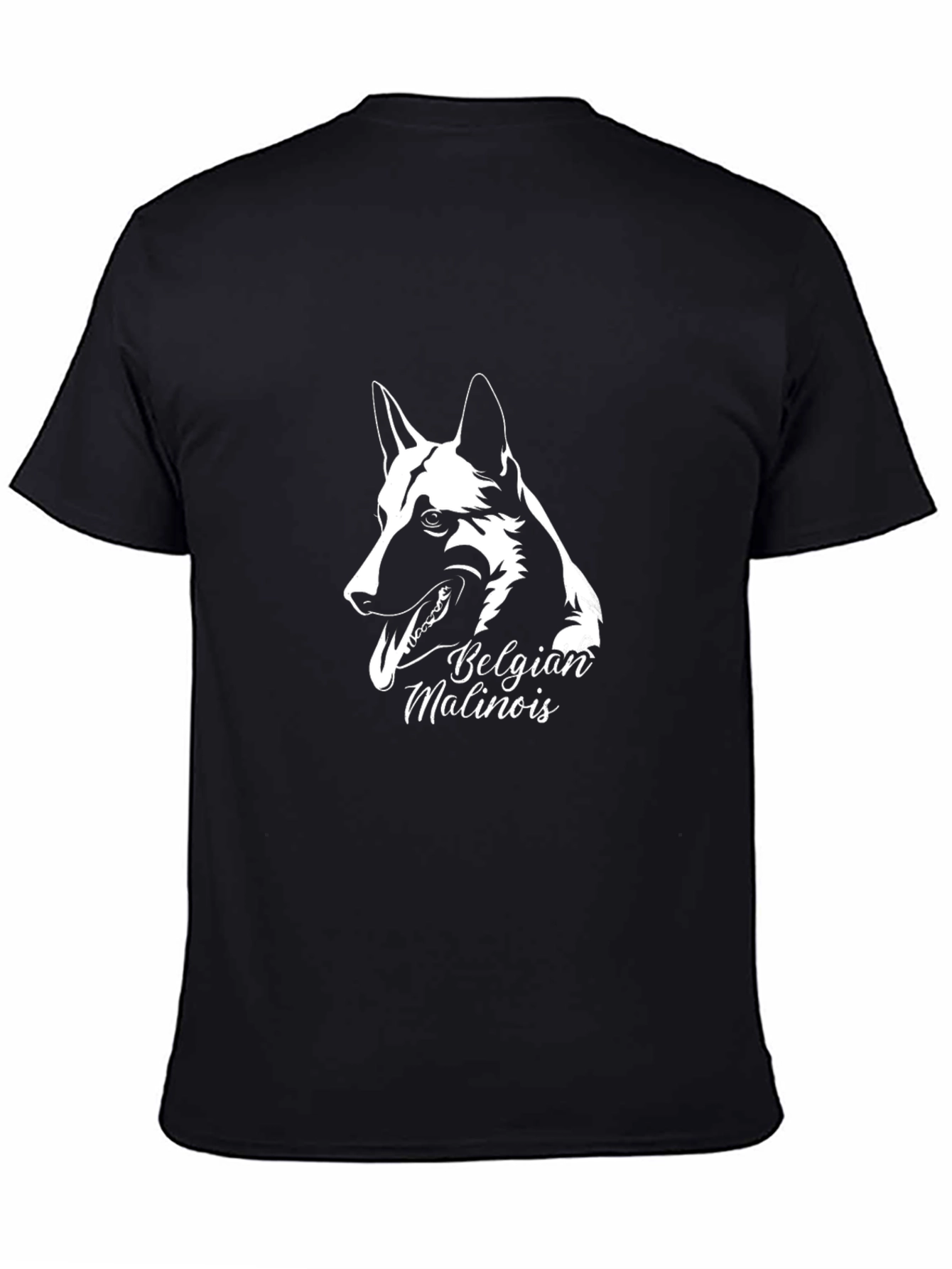Belgian Malinois Dog T-Shirt - Black