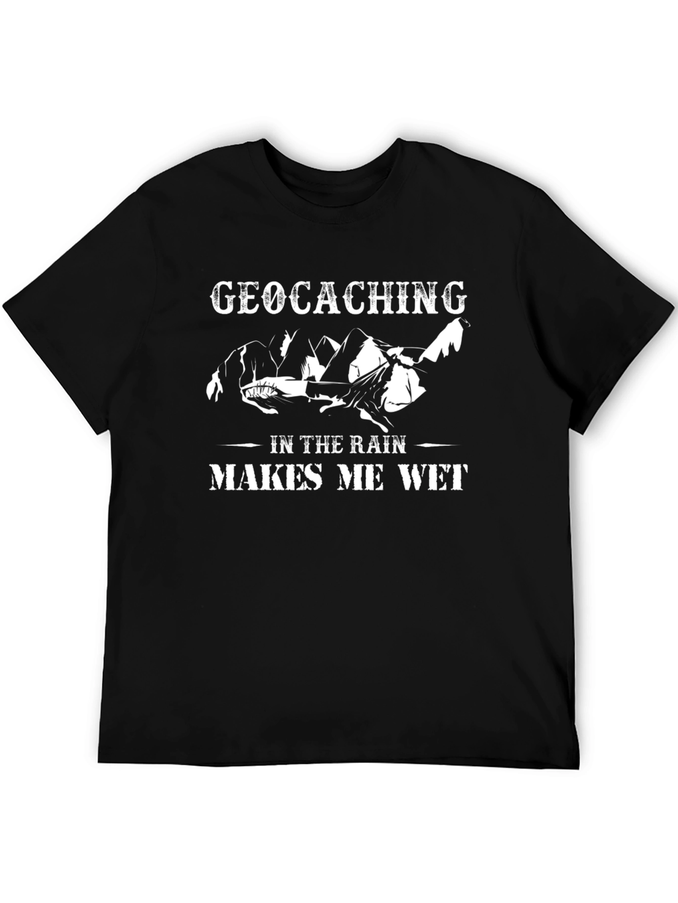 Geocaching in the Rain T-Shirt