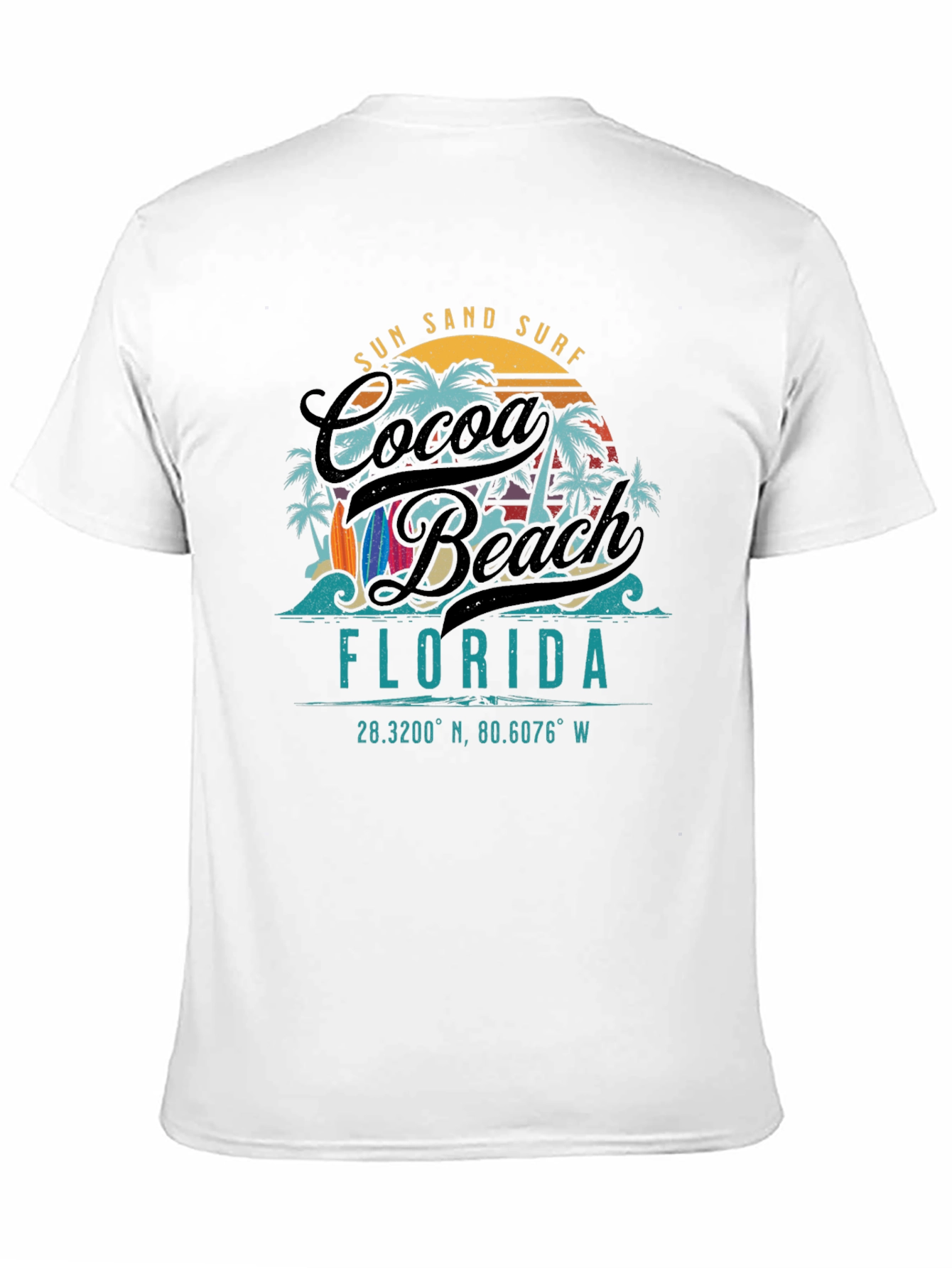 Cocoa Beach Florida Graphic T-Shirt