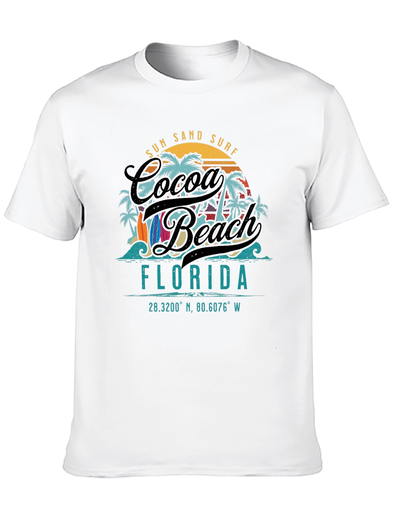 Cocoa Beach Florida Graphic T-Shirt