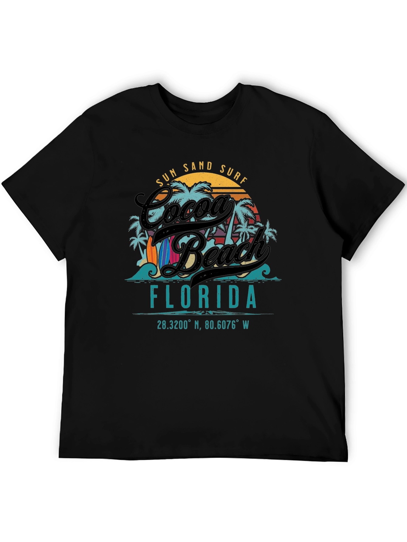 Cocoa Beach Florida Graphic T-Shirt