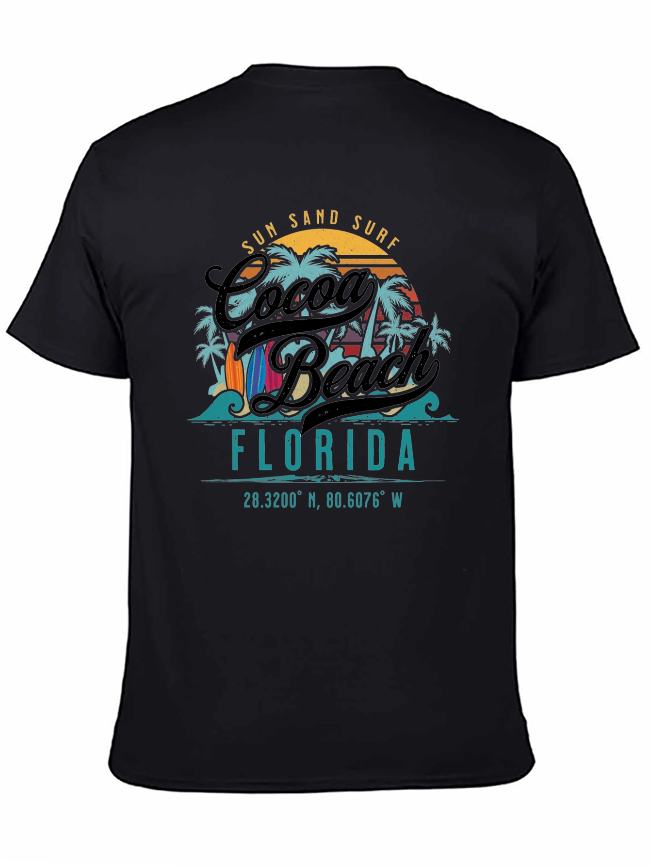 Cocoa Beach Florida Graphic T-Shirt