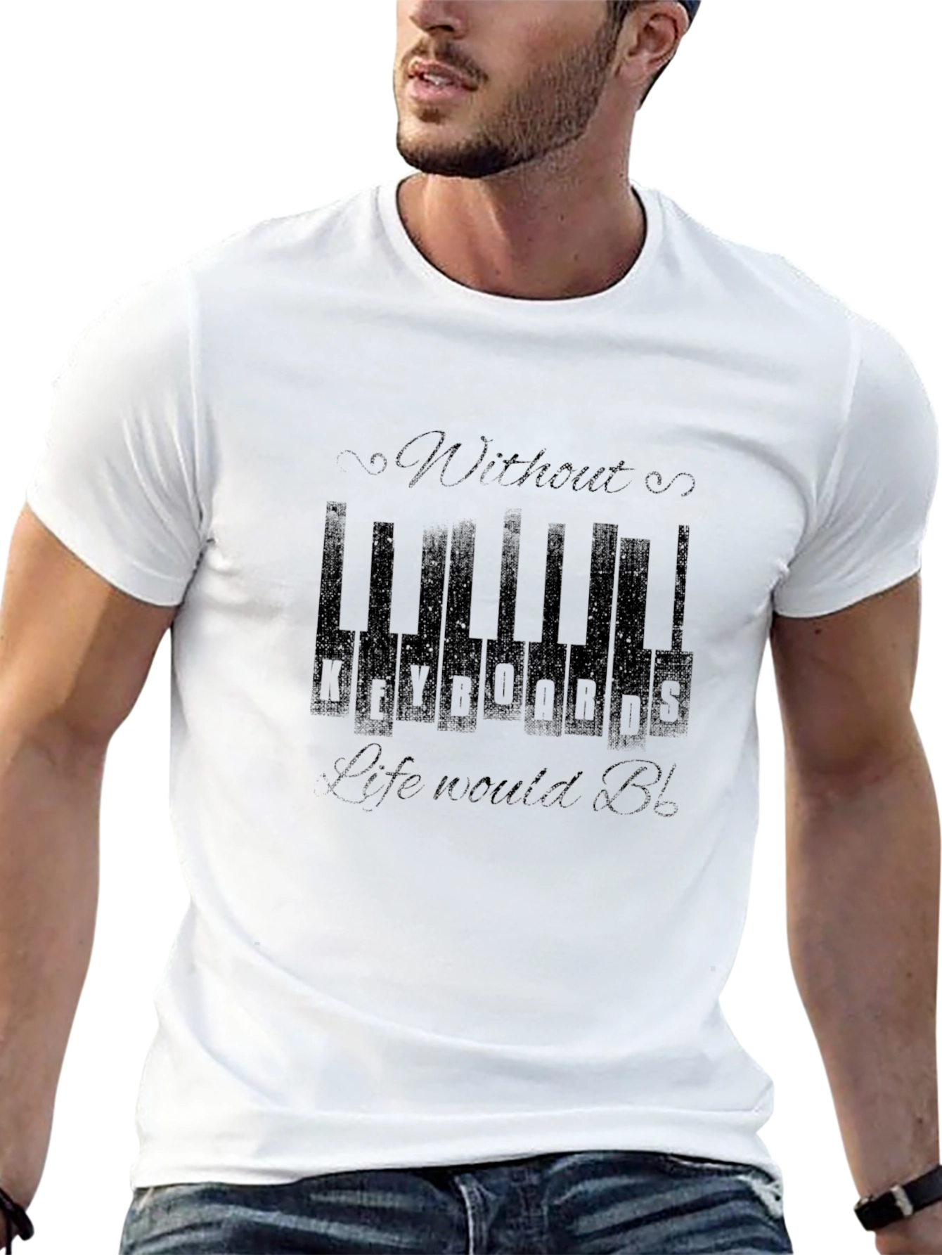 Keyboard Life T-Shirt - Music Lover Tee