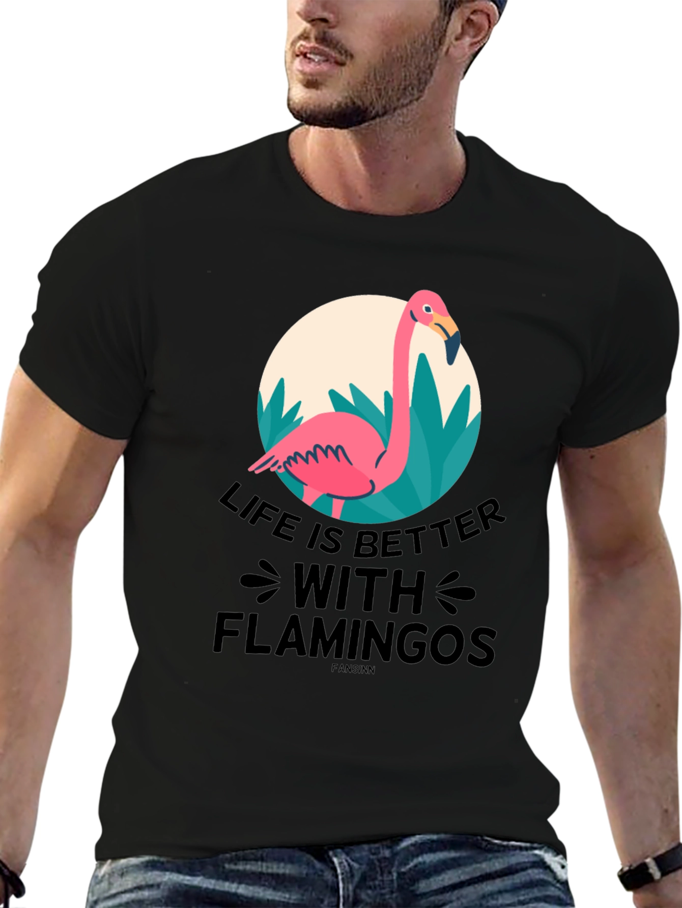Life is Better with Flamingos T-Shirt