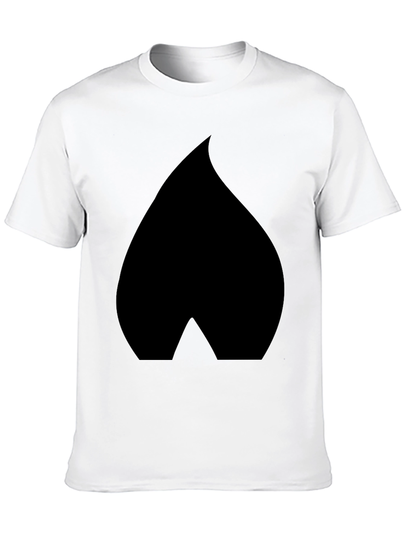 Spade Graphic Black T-Shirt - Modern Casual Wear
