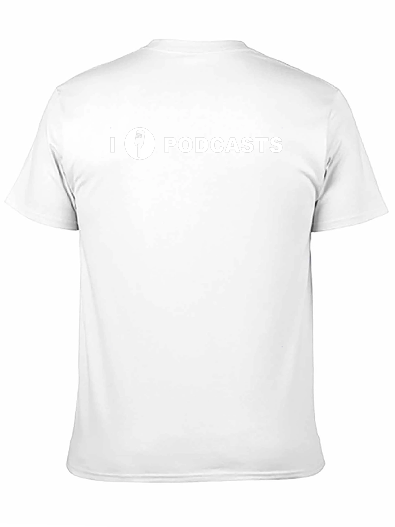I Heart Podcasts Black Graphic T-Shirt