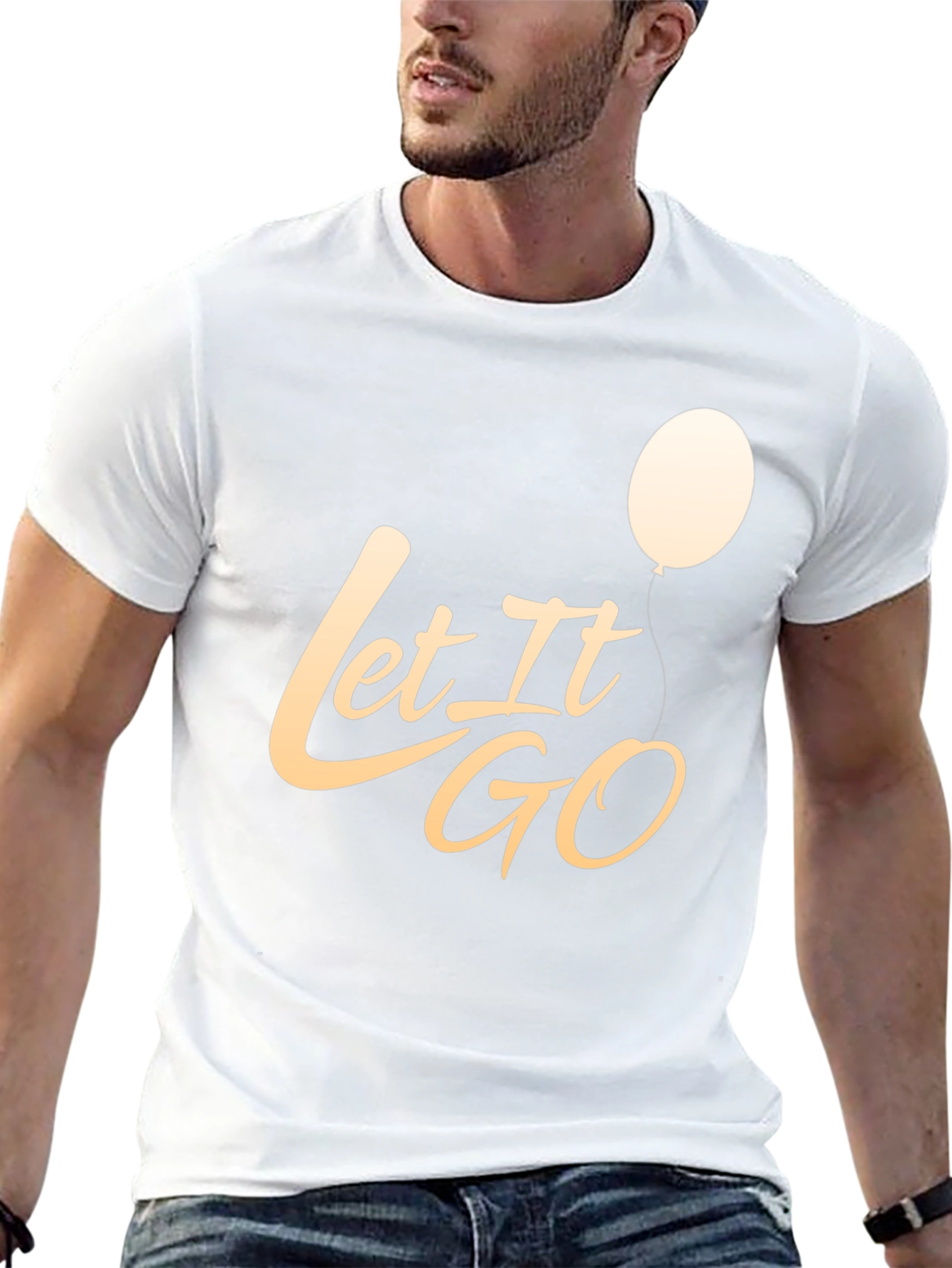 Let It Go Graphic T-Shirt - Stylish Casual Tee