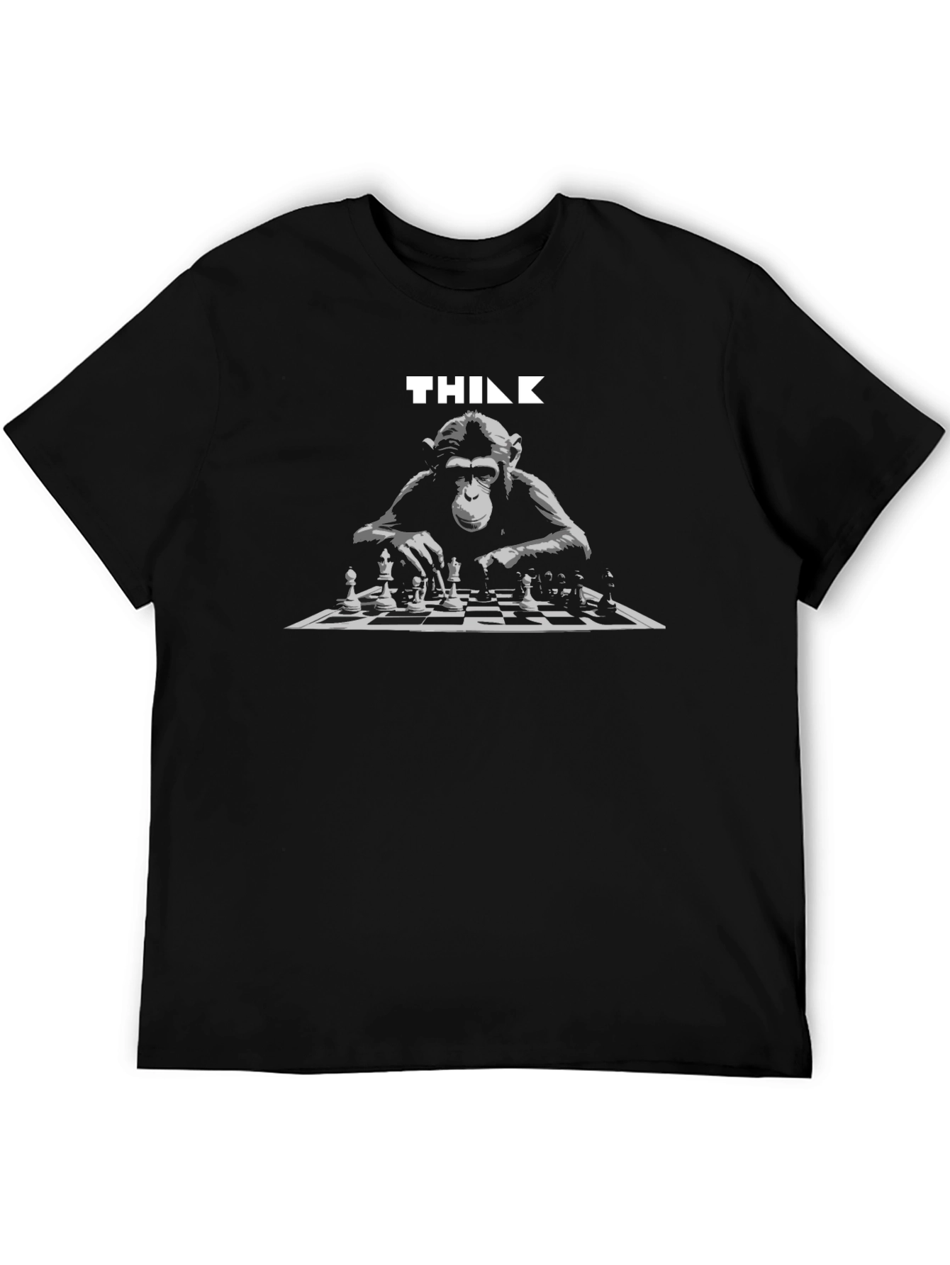 Think Monkey Chess T-Shirt