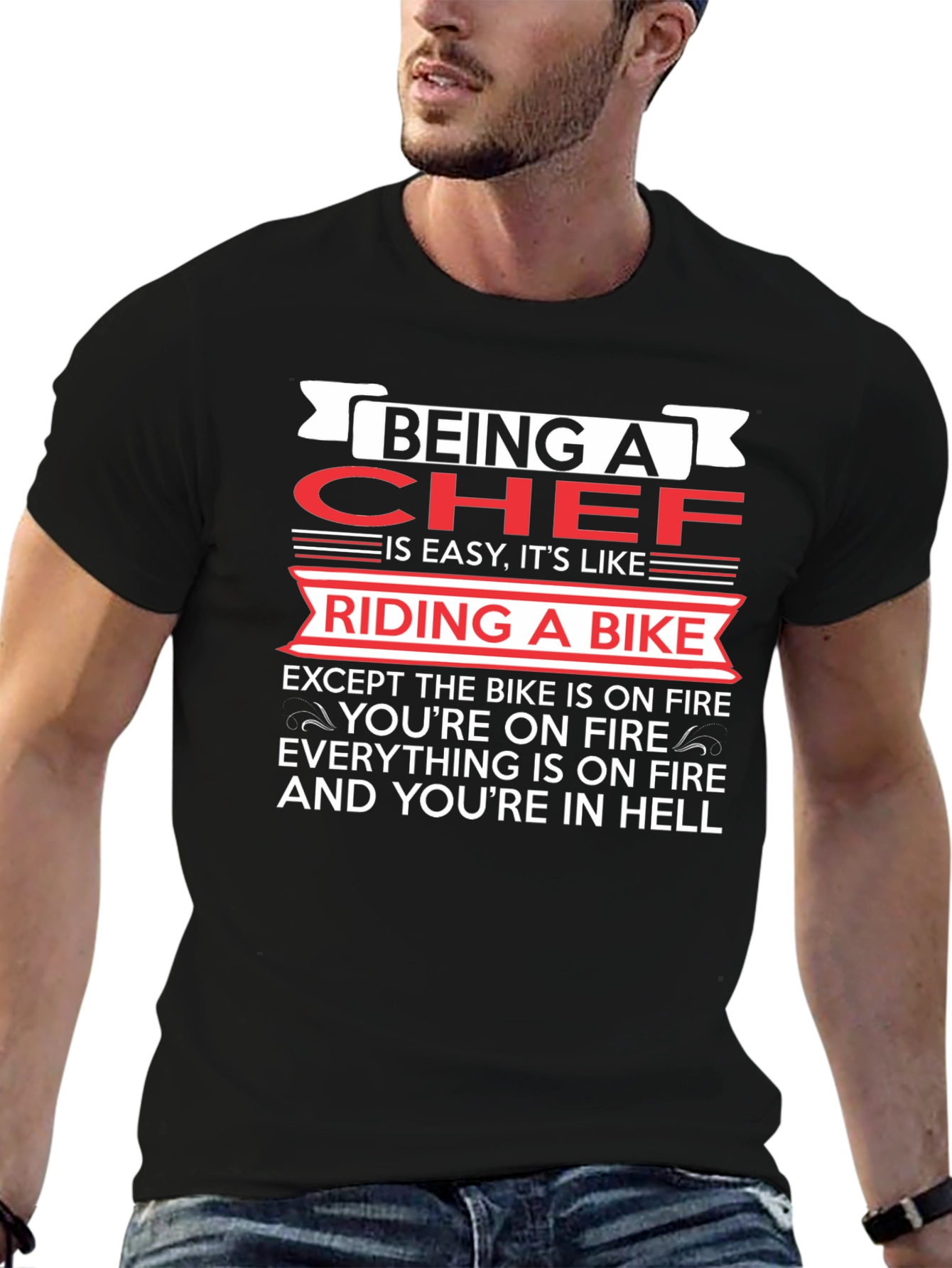 Being A Chef T-Shirt Funny Gift
